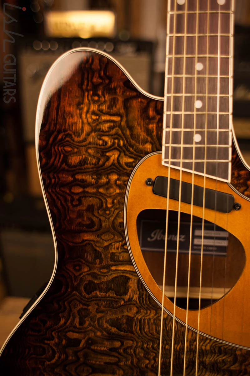 2018 Ibanez TCM50-VBS Talman Acoustic-Electric Vintage Brown Sunburst - Image 3
