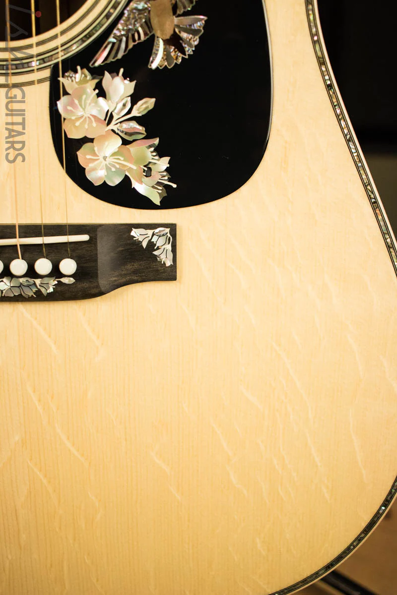 2018 Limited Martin D-42 Purple Martin Acoustic Guitar - Image 4