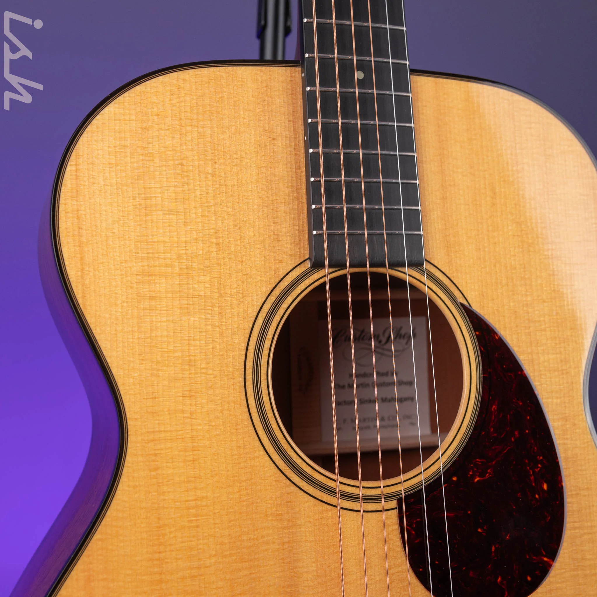 2018 Martin Custom Shop 000-18 Factory Sinker Mahogany - Image 4