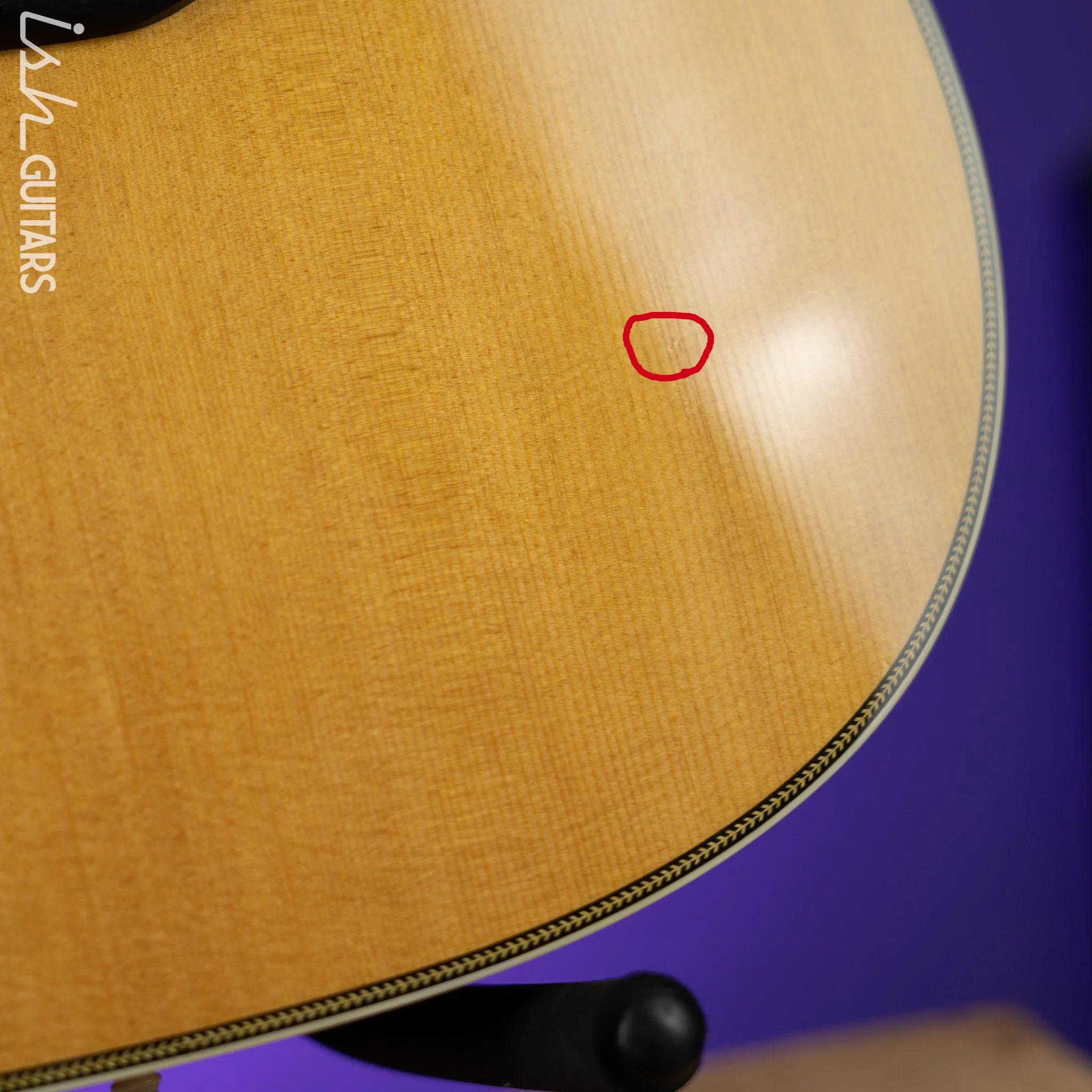 2018 Martin Eric Clapton 000-28EC Left-Handed Acoustic Guitar Natural - Image 5