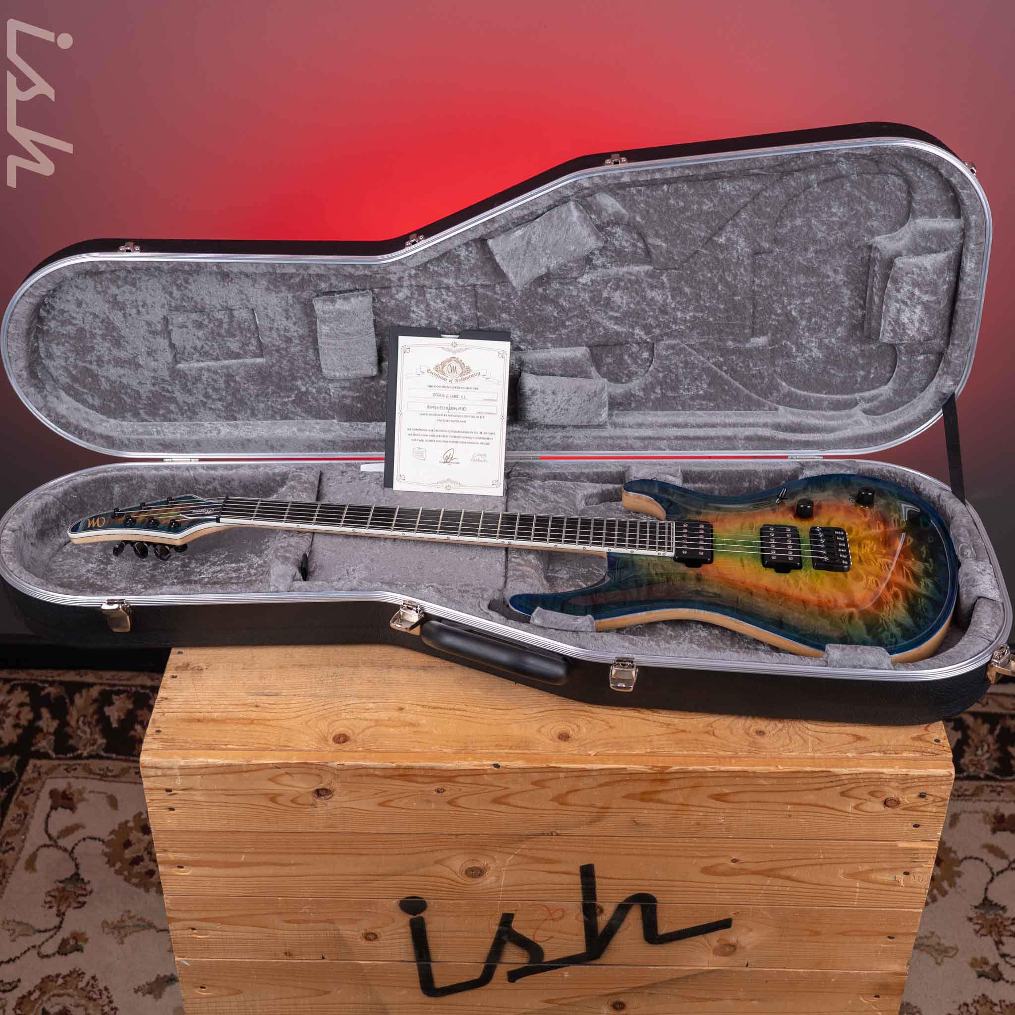 2018 Mayones Regius 6 Core Classic Dirty Rainbow Burst - Image 11