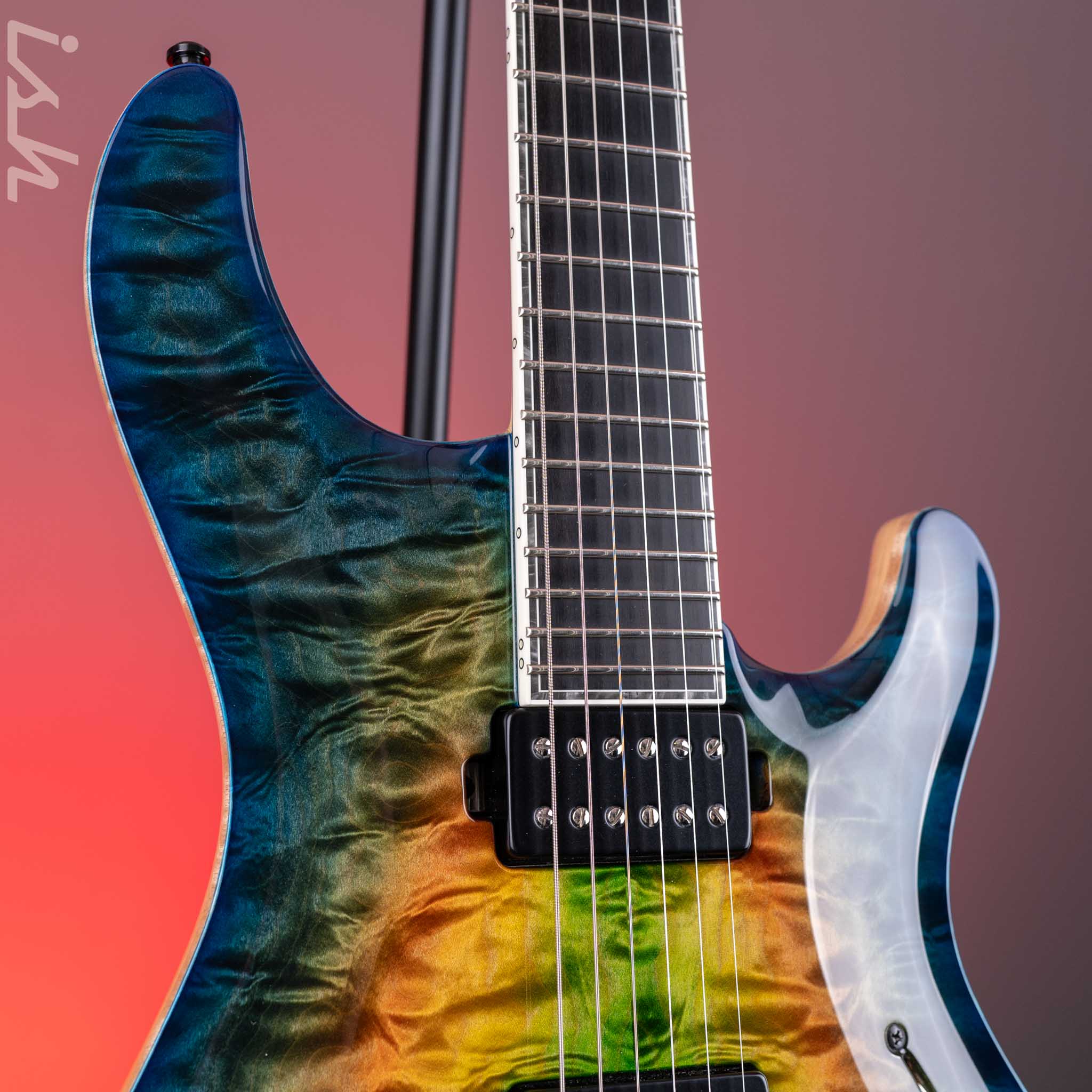 2018 Mayones Regius 6 Core Classic Dirty Rainbow Burst - Image 3