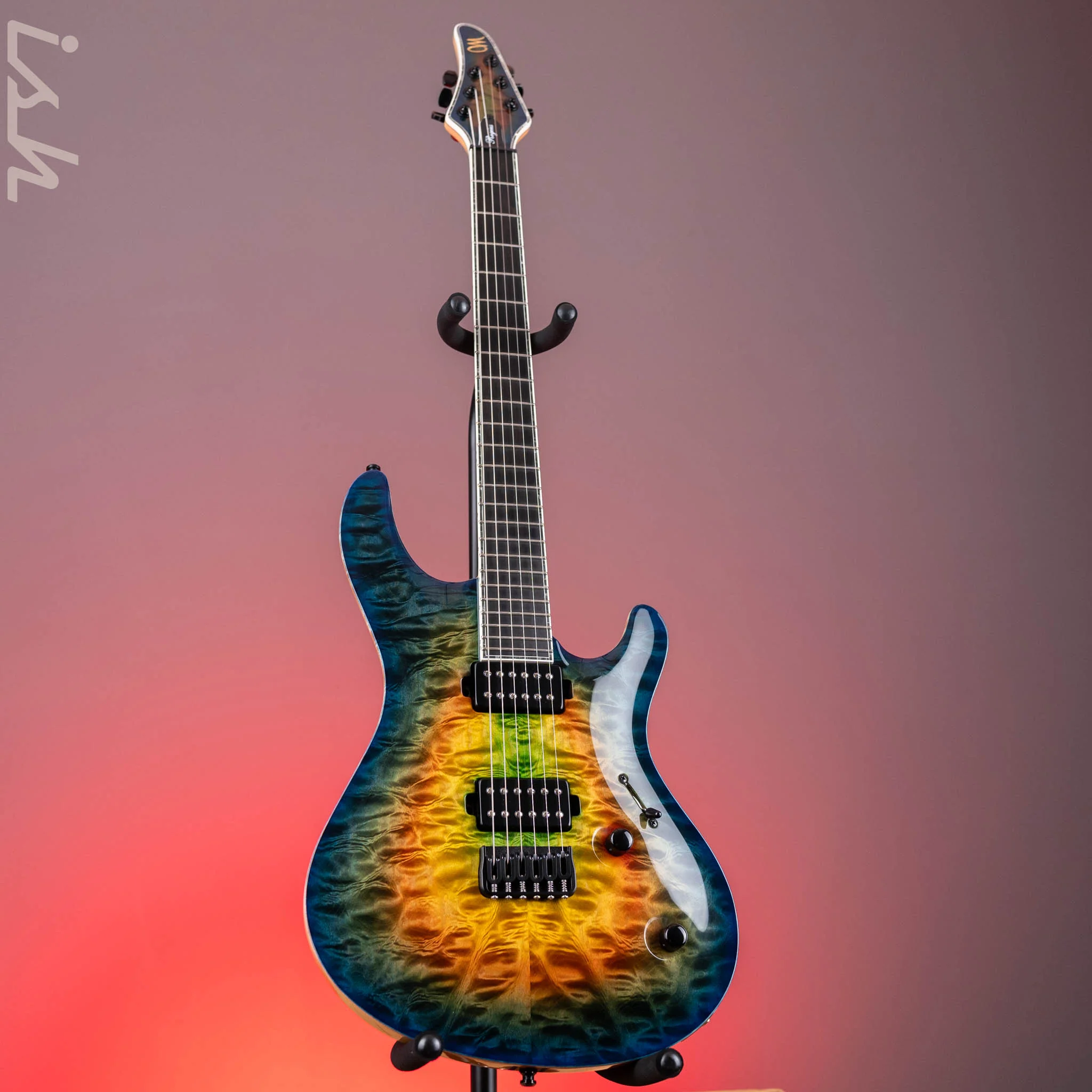 2018 Mayones Regius 6 Core Classic Dirty Rainbow Burst - Image 2