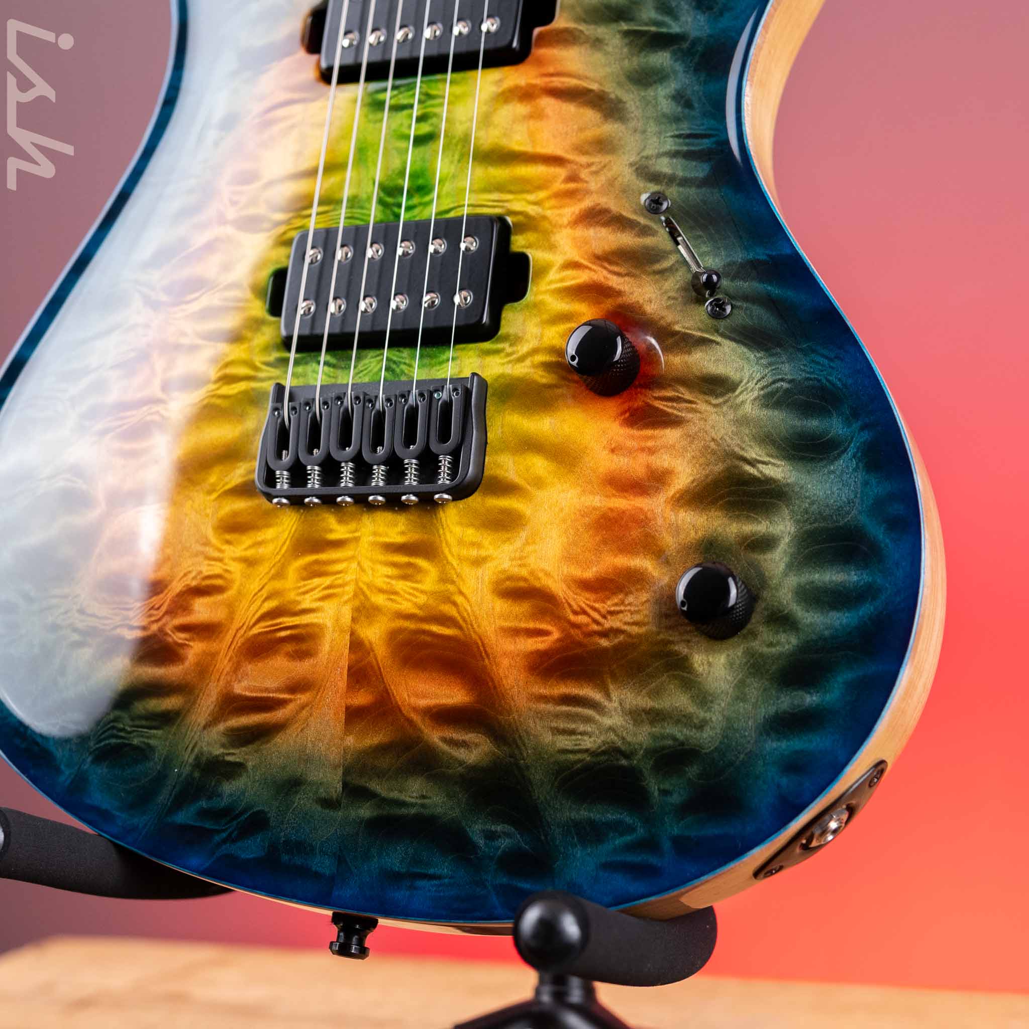 2018 Mayones Regius 6 Core Classic Dirty Rainbow Burst - Image 4