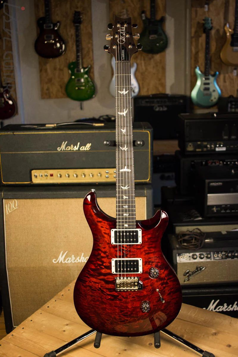 2018 Paul Reed Smith Custom 24 Quilted Maple 10 Top - Image 2