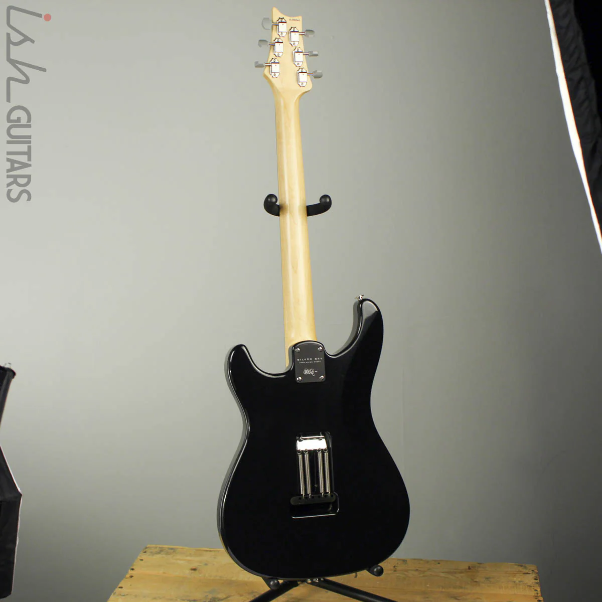 2018 Paul Reed Smith PRS John Mayer Silver Sky Electric Guitar Onyx (GIG BAG) - Image 6