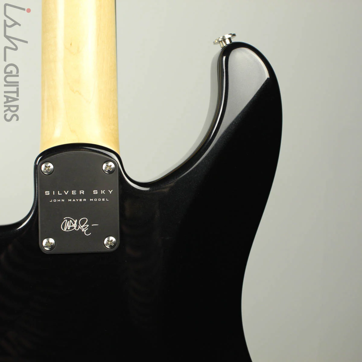 2018 Paul Reed Smith PRS John Mayer Silver Sky Electric Guitar Onyx (GIG BAG) - Image 8