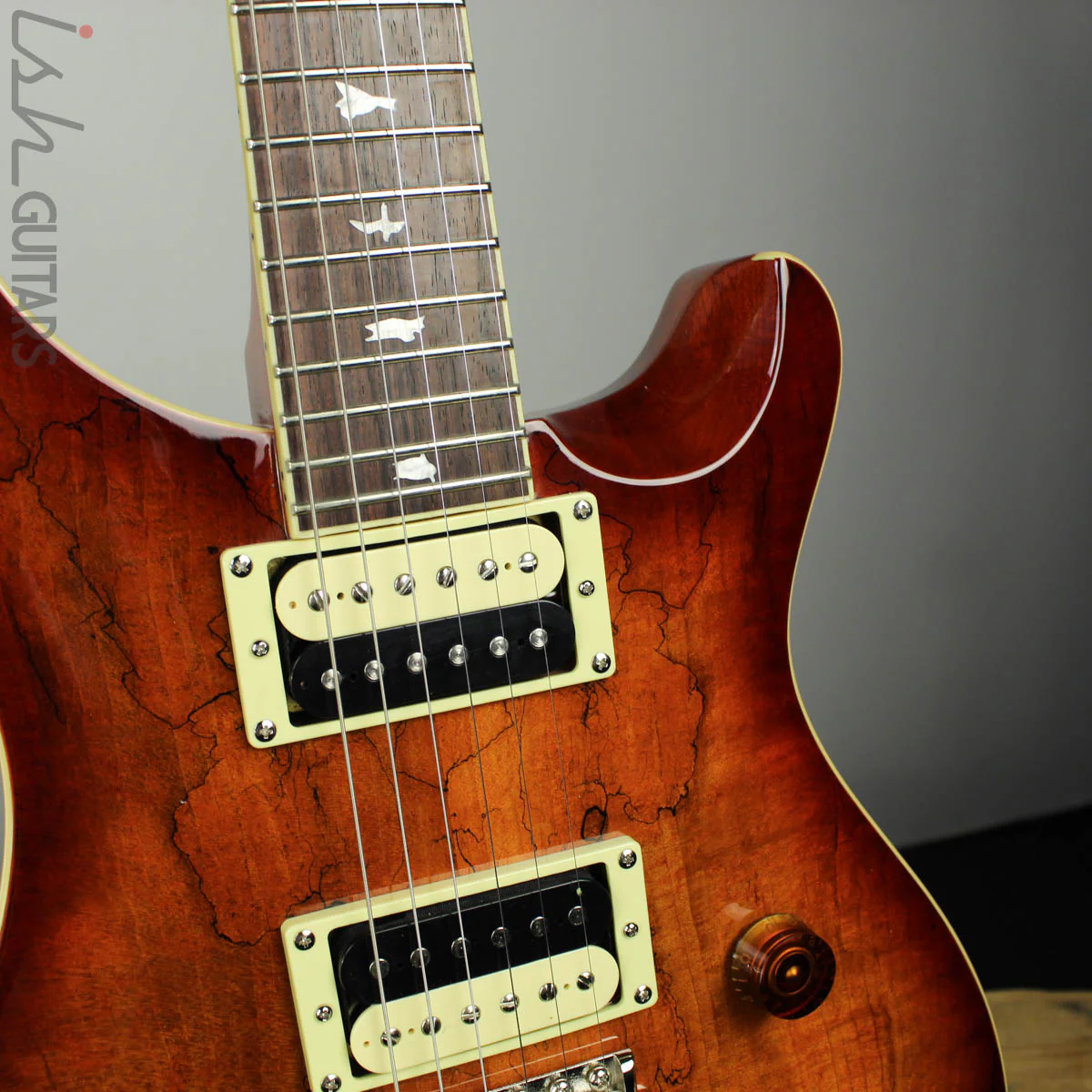 2018 Paul Reed Smith PRS SE Custom 24 Spalted Maple Exotic Top - Image 5