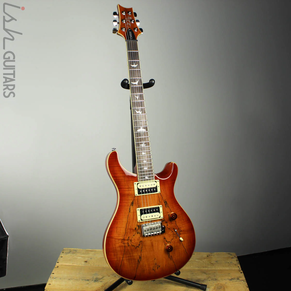2018 Paul Reed Smith PRS SE Custom 24 Spalted Maple Exotic Top - Image 2