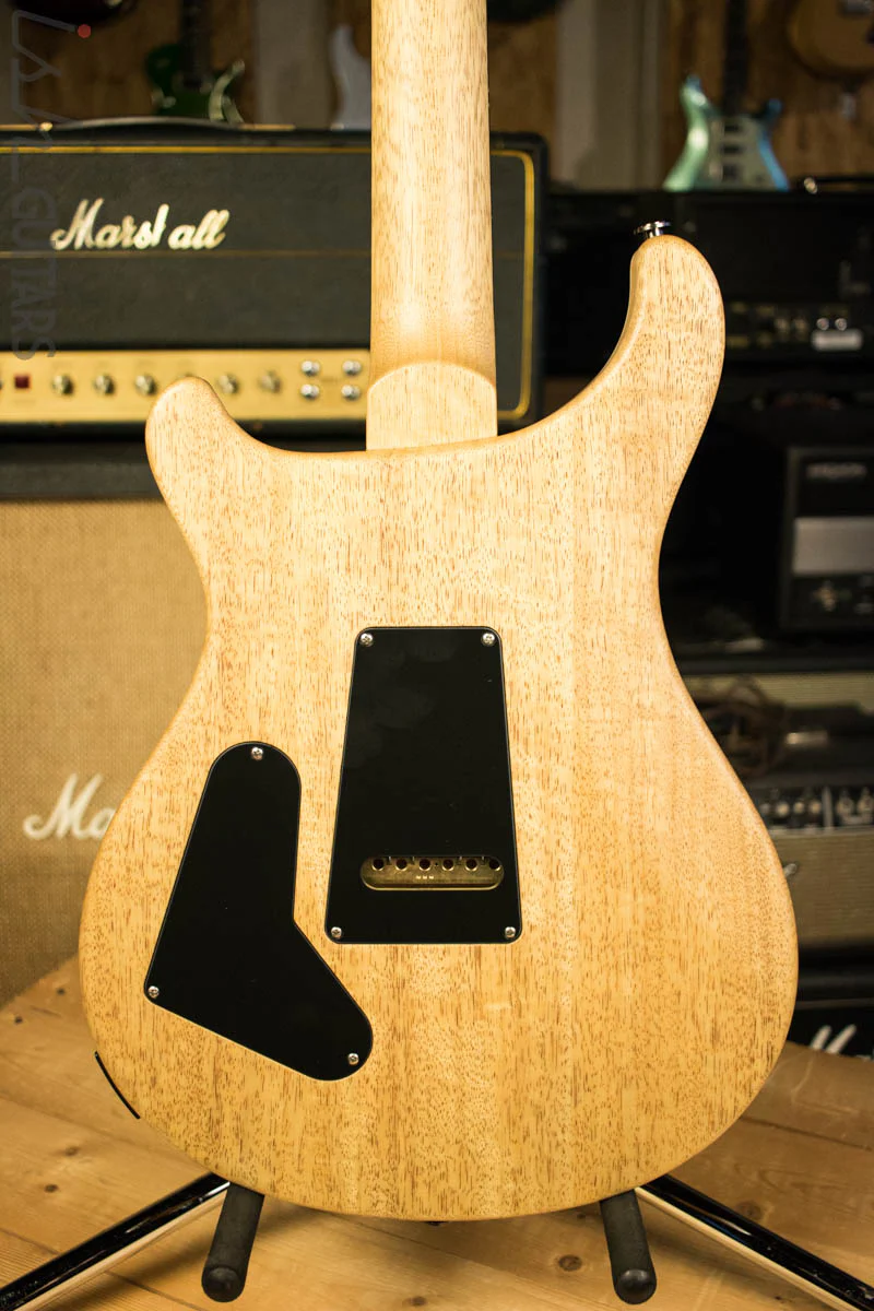 2018 Paul Reed Smith Wood Library Custom 24-08 Gray Black Fade Quilted Maple Top Korina Body and Neck - Image 7