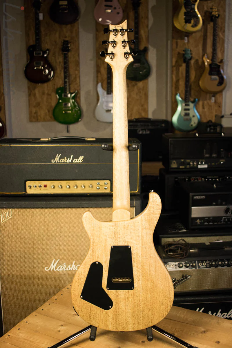 2018 Paul Reed Smith Wood Library Custom 24-08 Gray Black Fade Quilted Maple Top Korina Body and Neck - Image 8