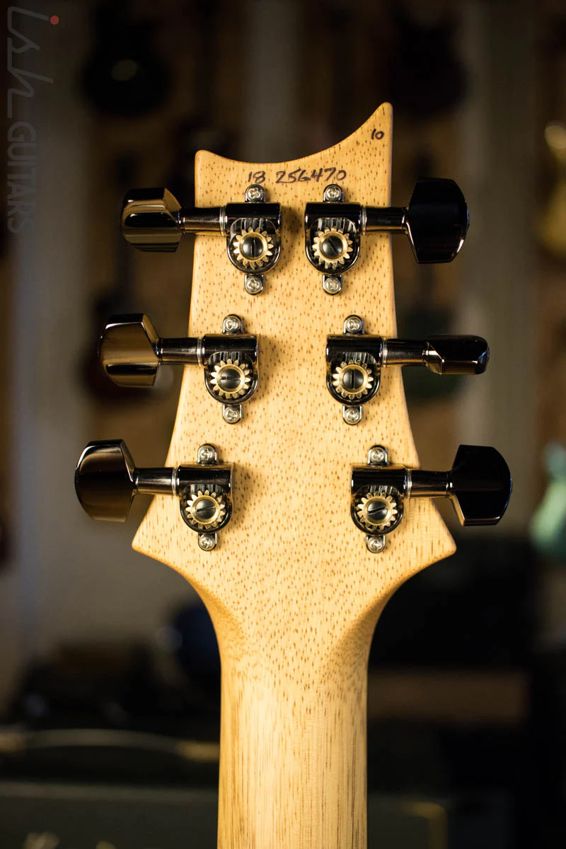 Paul Reed Smith PRS Wood Library Custom 24-08 One Piece Quilted Maple Vintage Natural Satin Korina - Image 9