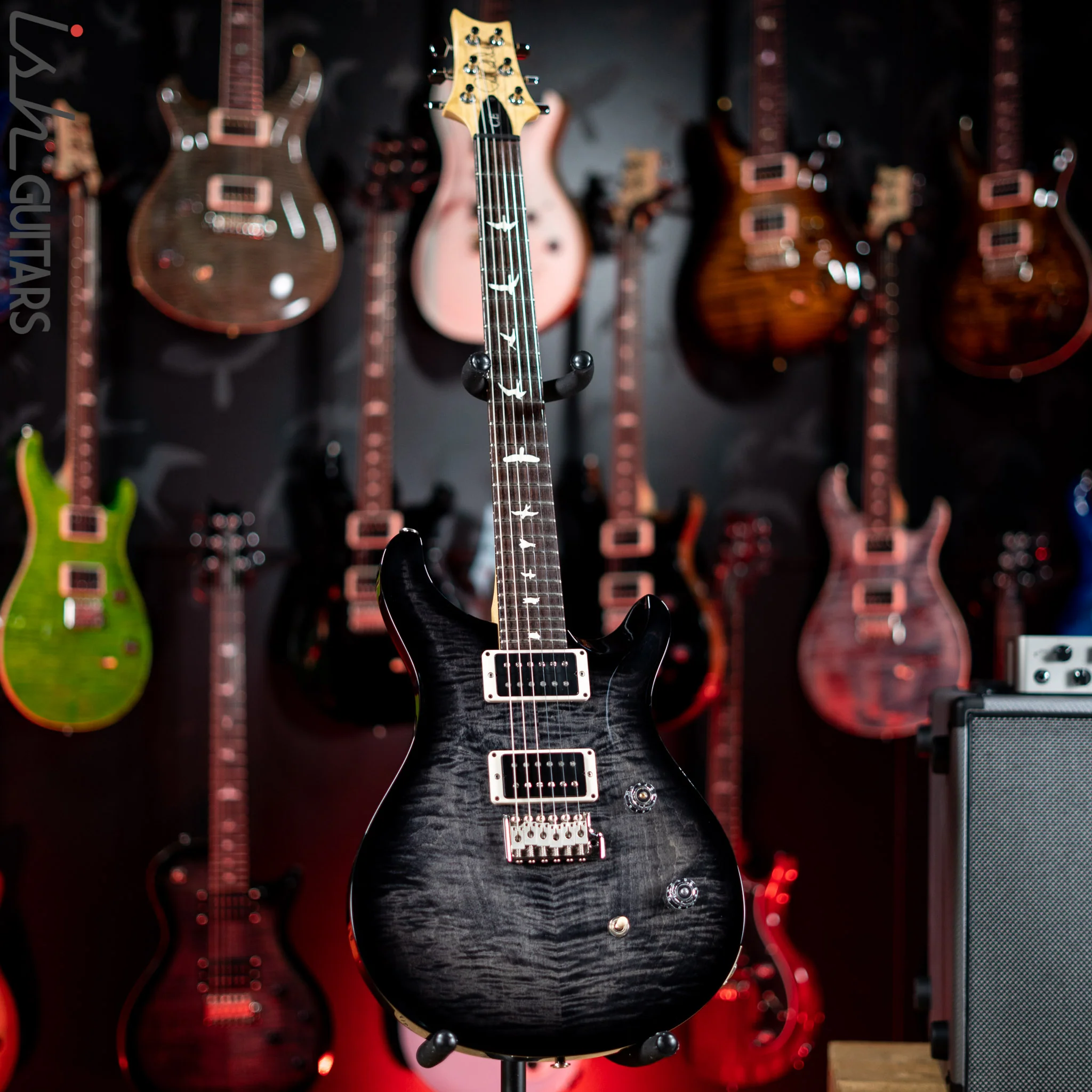2018 PRS CE 24 Charcoal Burst - Image 2