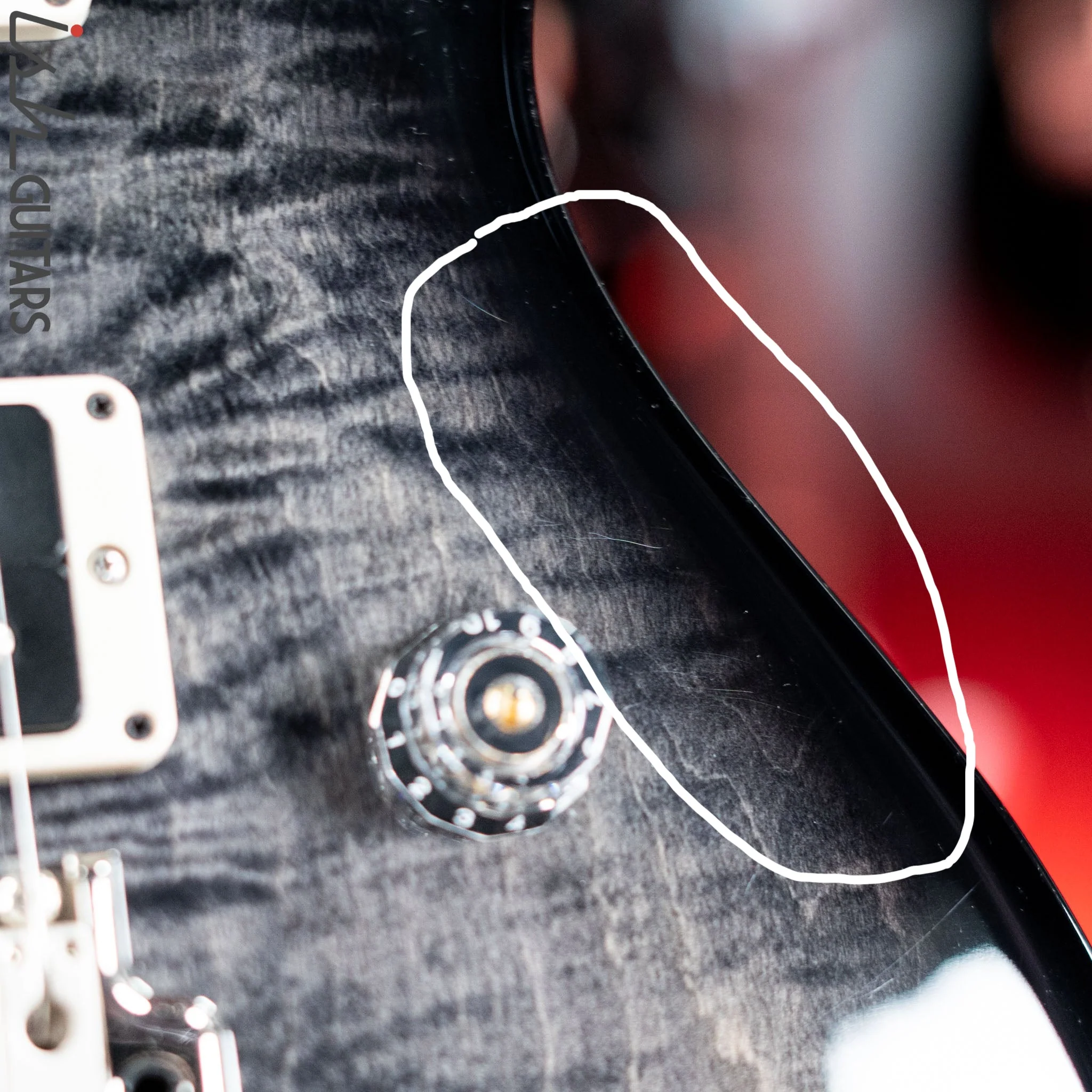 2018 PRS CE 24 Charcoal Burst - Image 6