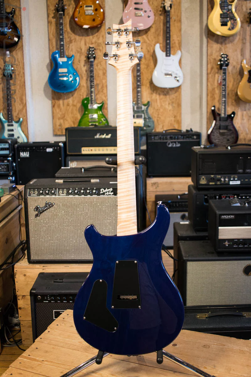 2018 PRS Custom 24 Floyd Artist Package Blue Burst Flamed Maple Fretboard - Image 8