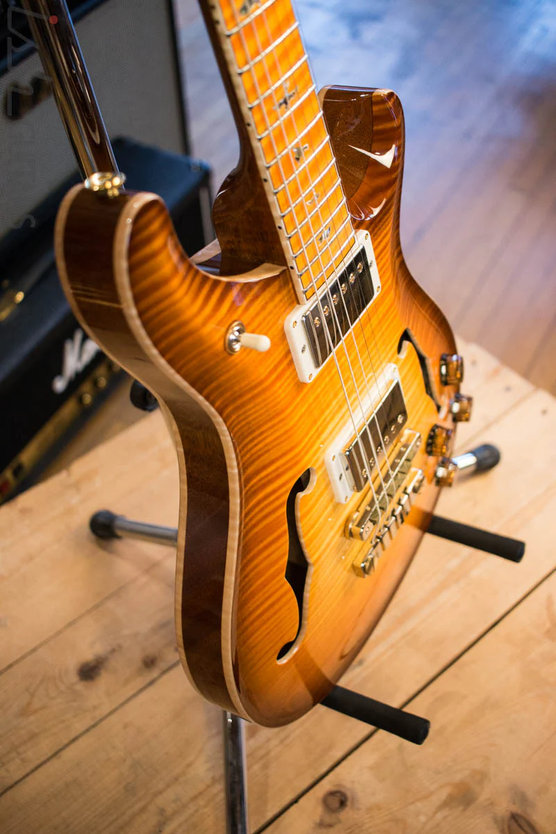 2018 PRS Experience McCarty 594 Hollowbody II Citrine Glow - Image 6