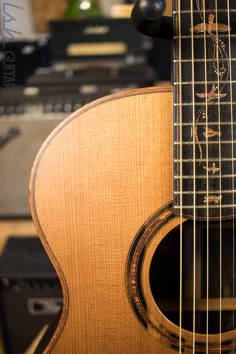 2018 PRS Experience Private Stock Angelus Acoustic Electric Torrifed and Ebony - Image 3