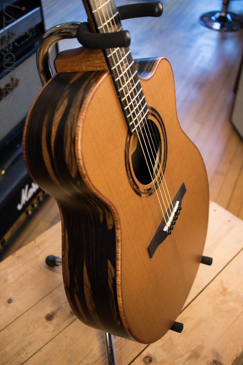 2018 PRS Experience Private Stock Angelus Acoustic Electric Torrifed and Ebony - Image 6