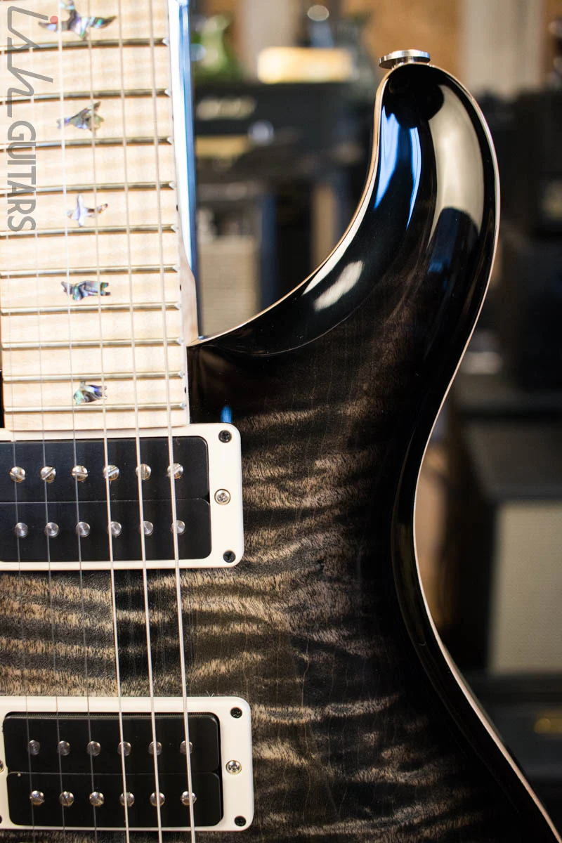 2018 PRS Experience Custom 24 Lefty 10 Top Flamed Maple Fretboard and Neck - Image 3