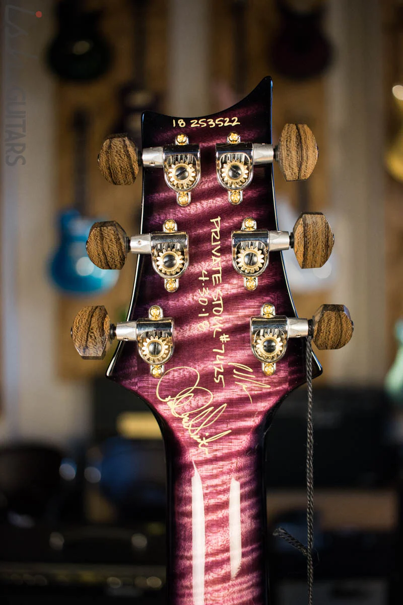 2018 PRS Experience Private Stock McCarty 594 Black Raspberry Glow - Image 6