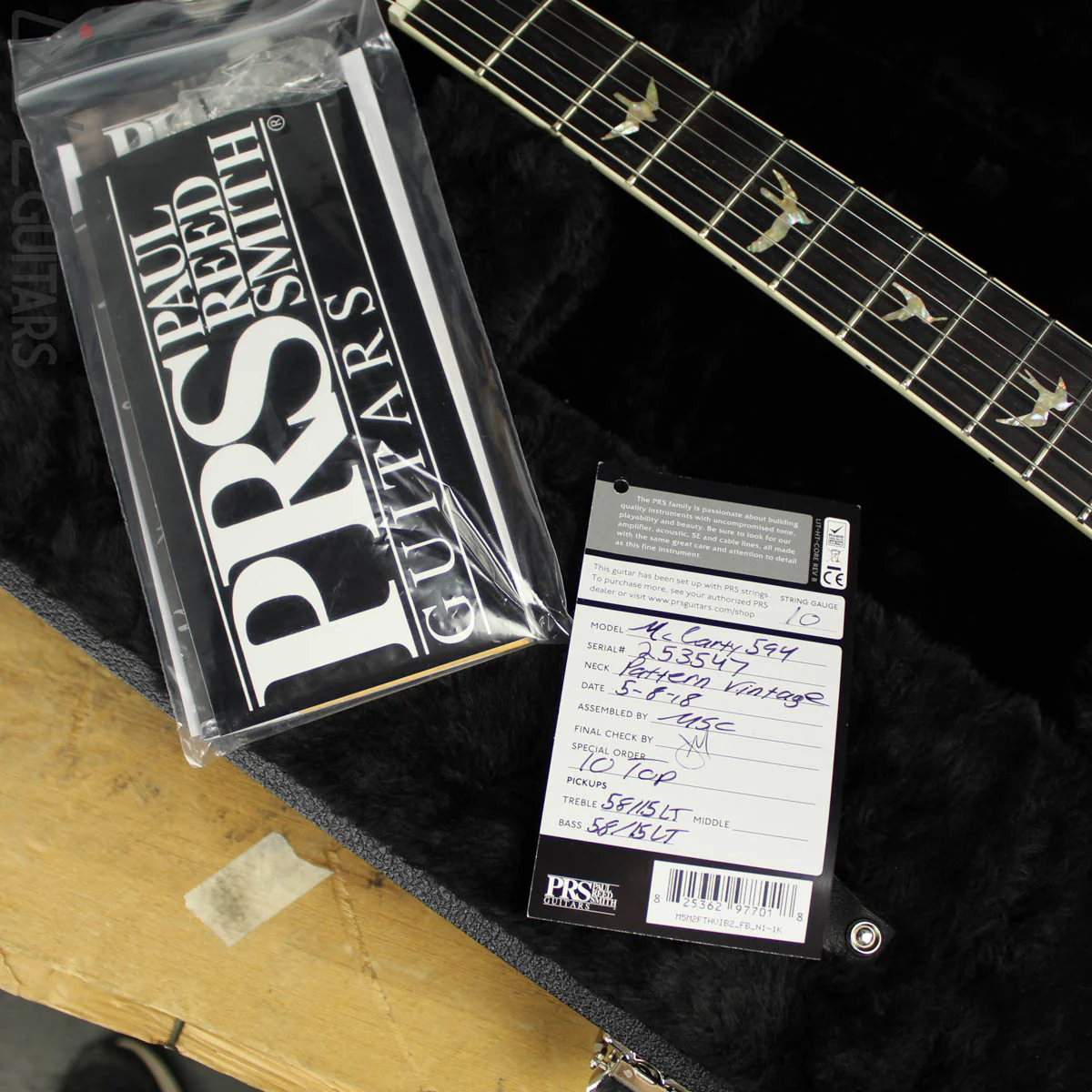 2018 PRS McCarty 594 Faded Whale Blue 10 Top - Image 17