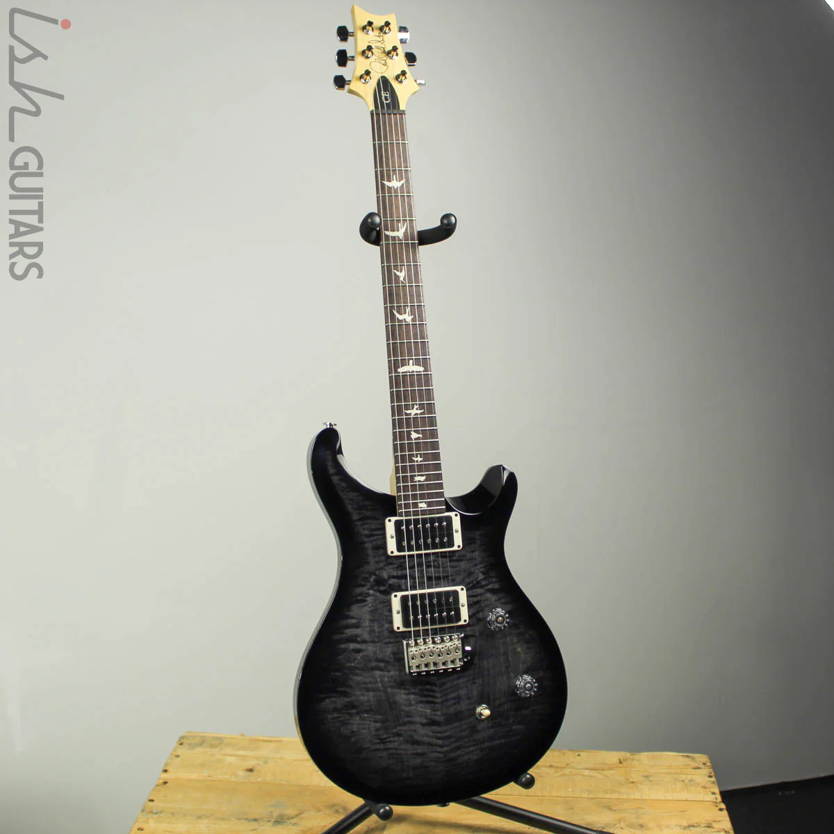 2018 PRS Paul Reed Smith CE 24 Bolt-on Grey Black Smokewrap - Image 2