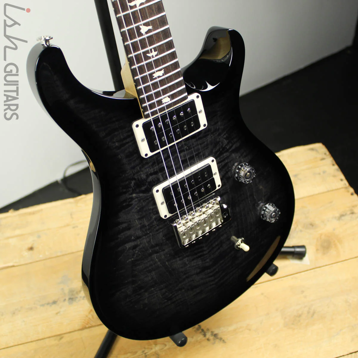 2018 PRS Paul Reed Smith CE 24 Bolt-on Grey Black Smokewrap - Image 5