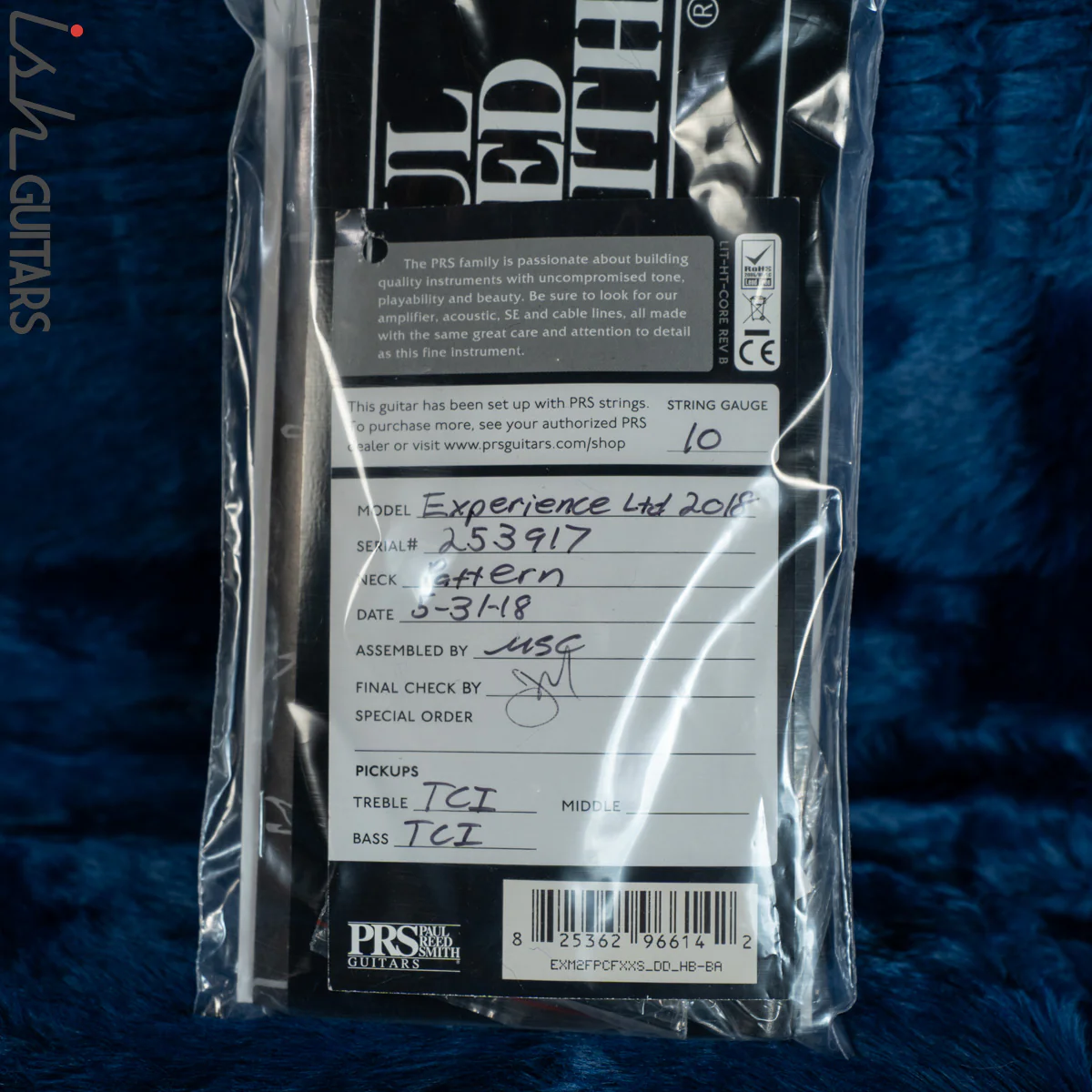 2018 PRS Paul’s Guitar Experience Limited Black Gold - Image 16