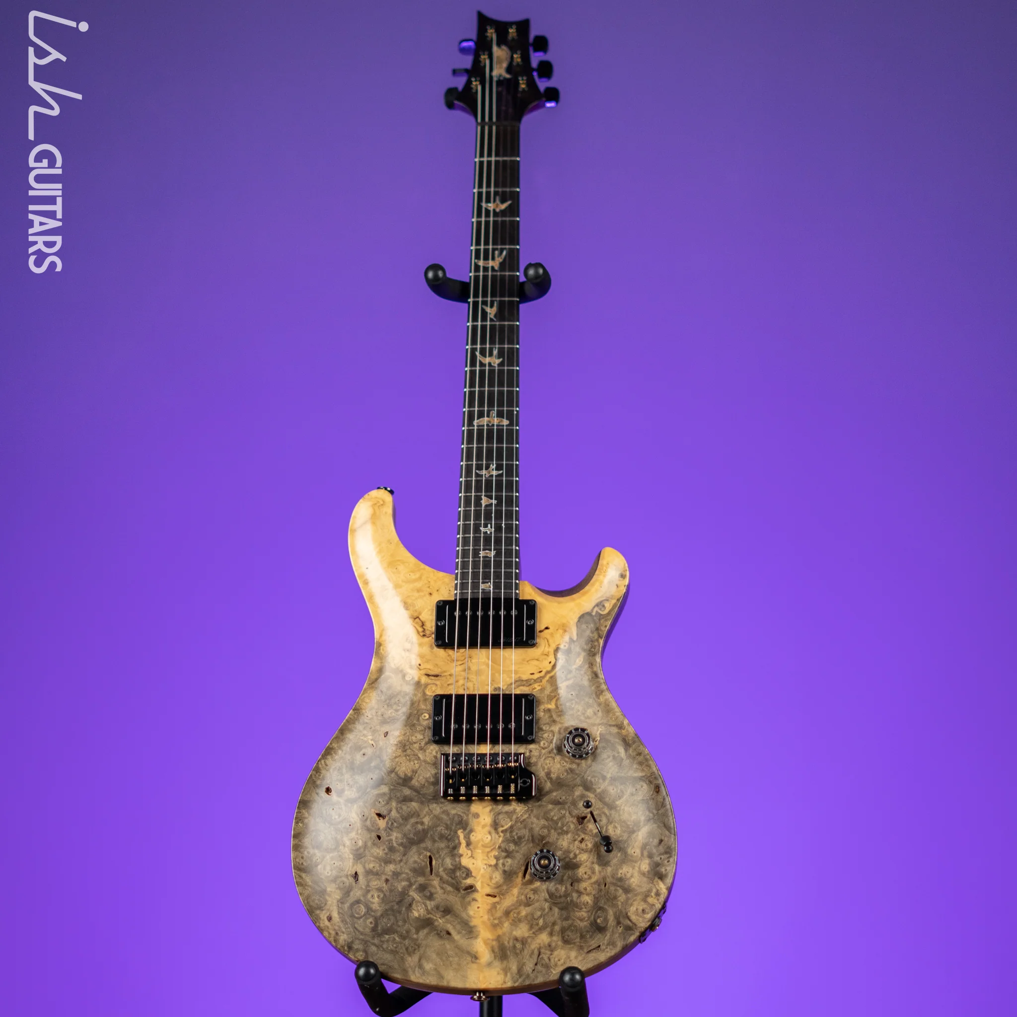 2018 PRS Private Stock Custom 24 Natural Buckeye Burl #7715 - Image 2