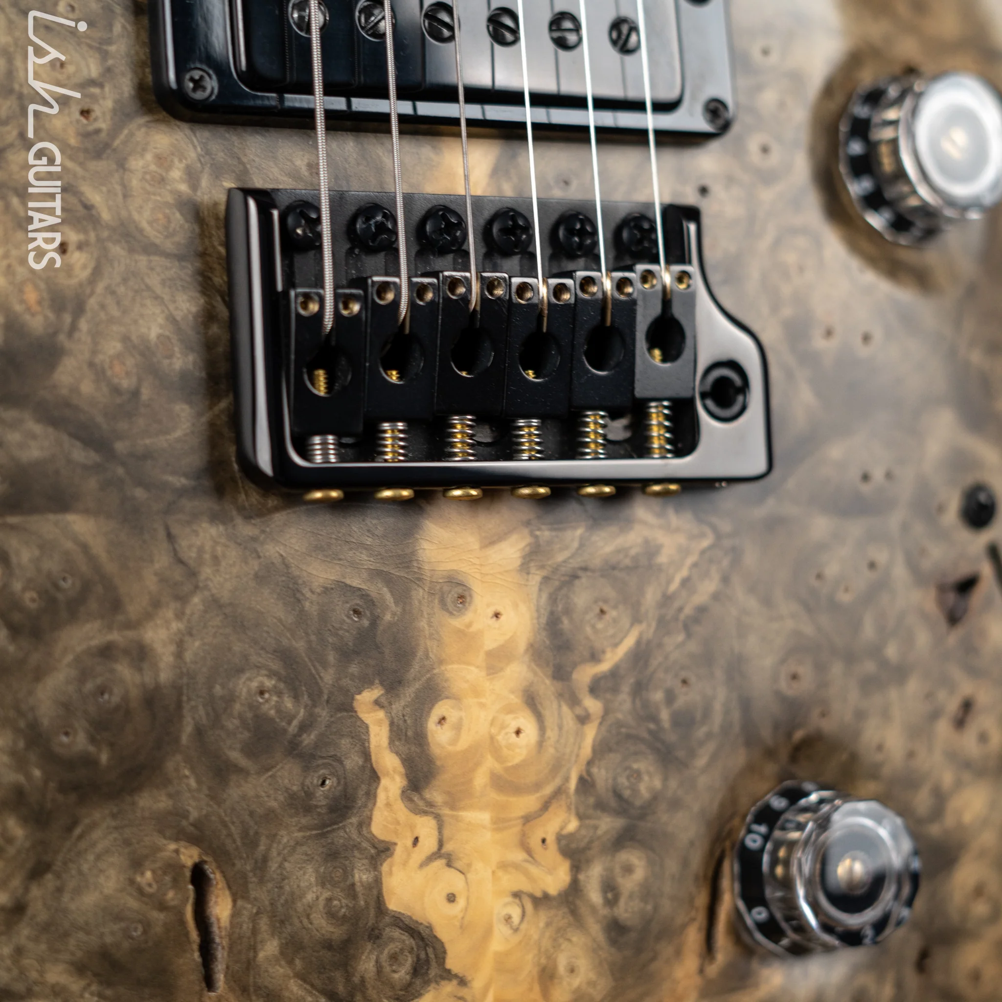 2018 PRS Private Stock Custom 24 Natural Buckeye Burl #7715 - Image 5