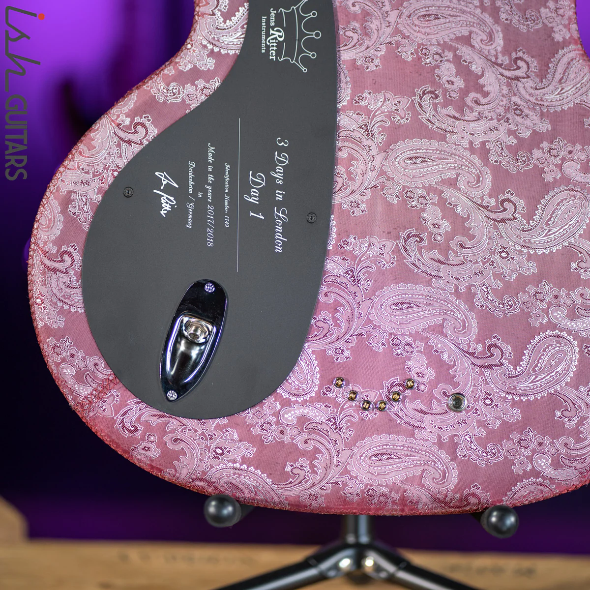 2018 Ritter Princess Isabella "George Benson Tribute" 3 Days in London “Day One” London Fabric Red - Image 11
