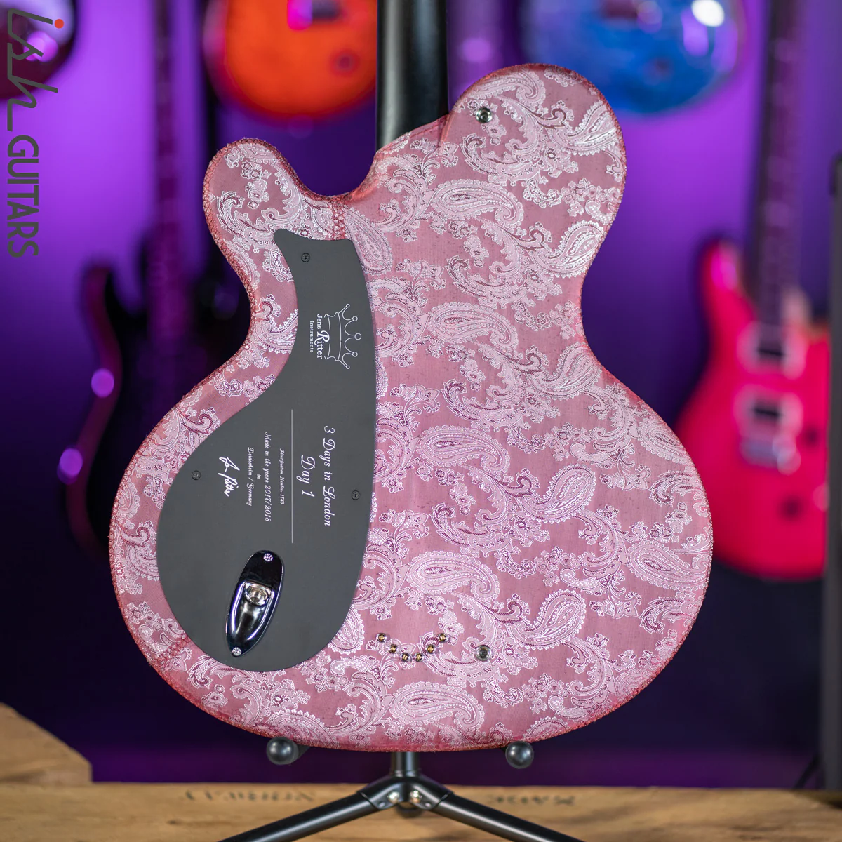 2018 Ritter Princess Isabella "George Benson Tribute" 3 Days in London “Day One” London Fabric Red - Image 8
