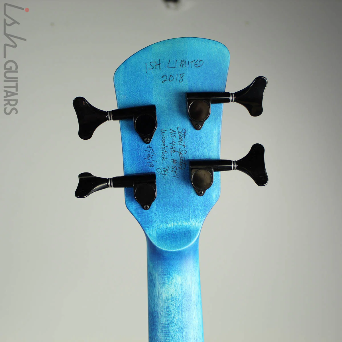 2018 Spector Ish Limited NS-2 Bolt-On Coral Blue - Image 11