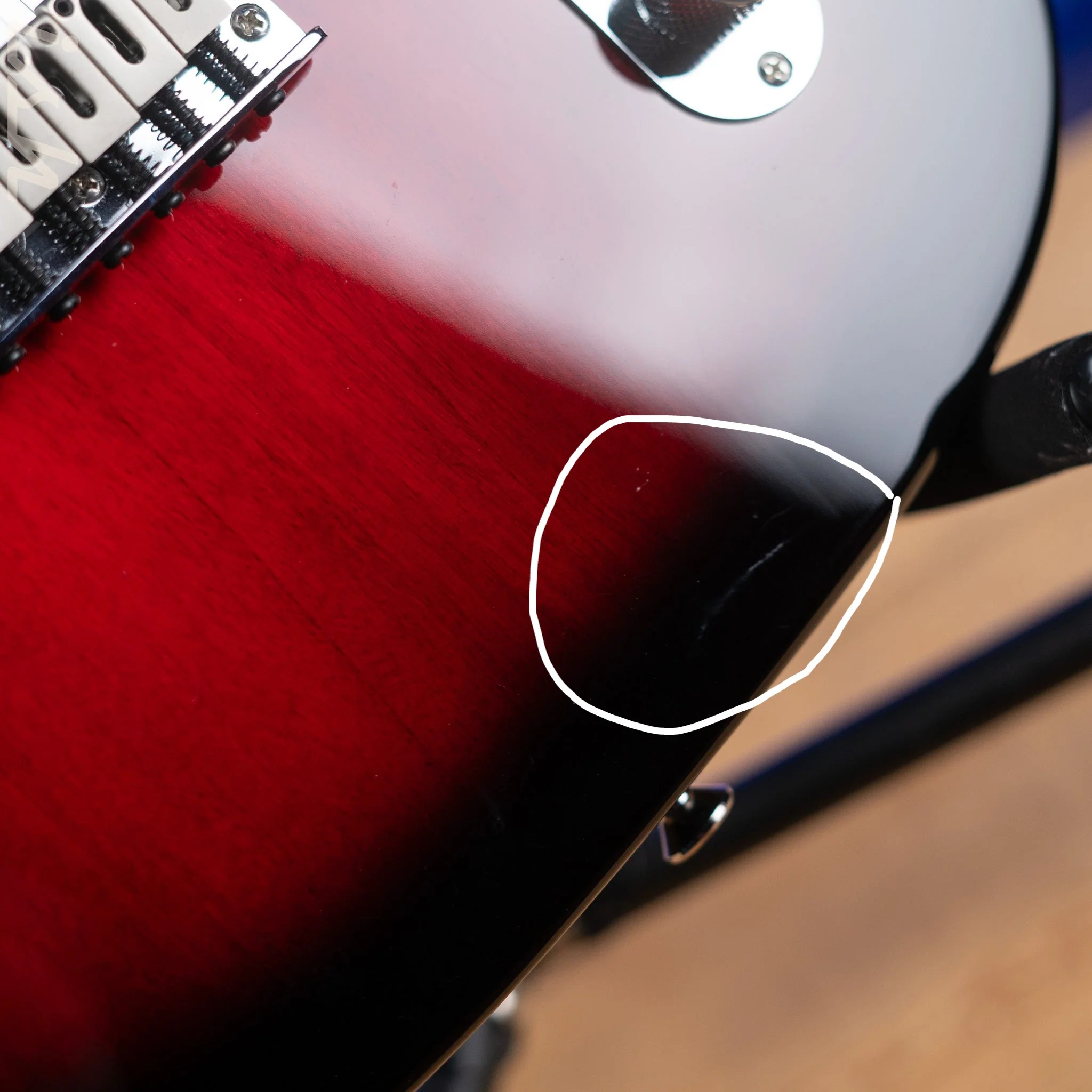 2018 Squier Standard Telecaster Red Burst - Image 7