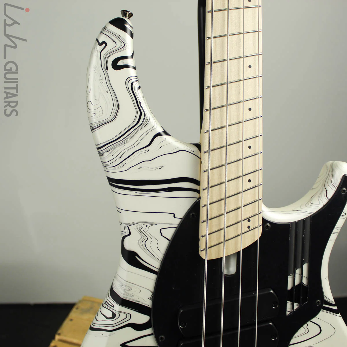 Dingwall NG3 4-String Ducati White Swirl B-Stock - Image 4