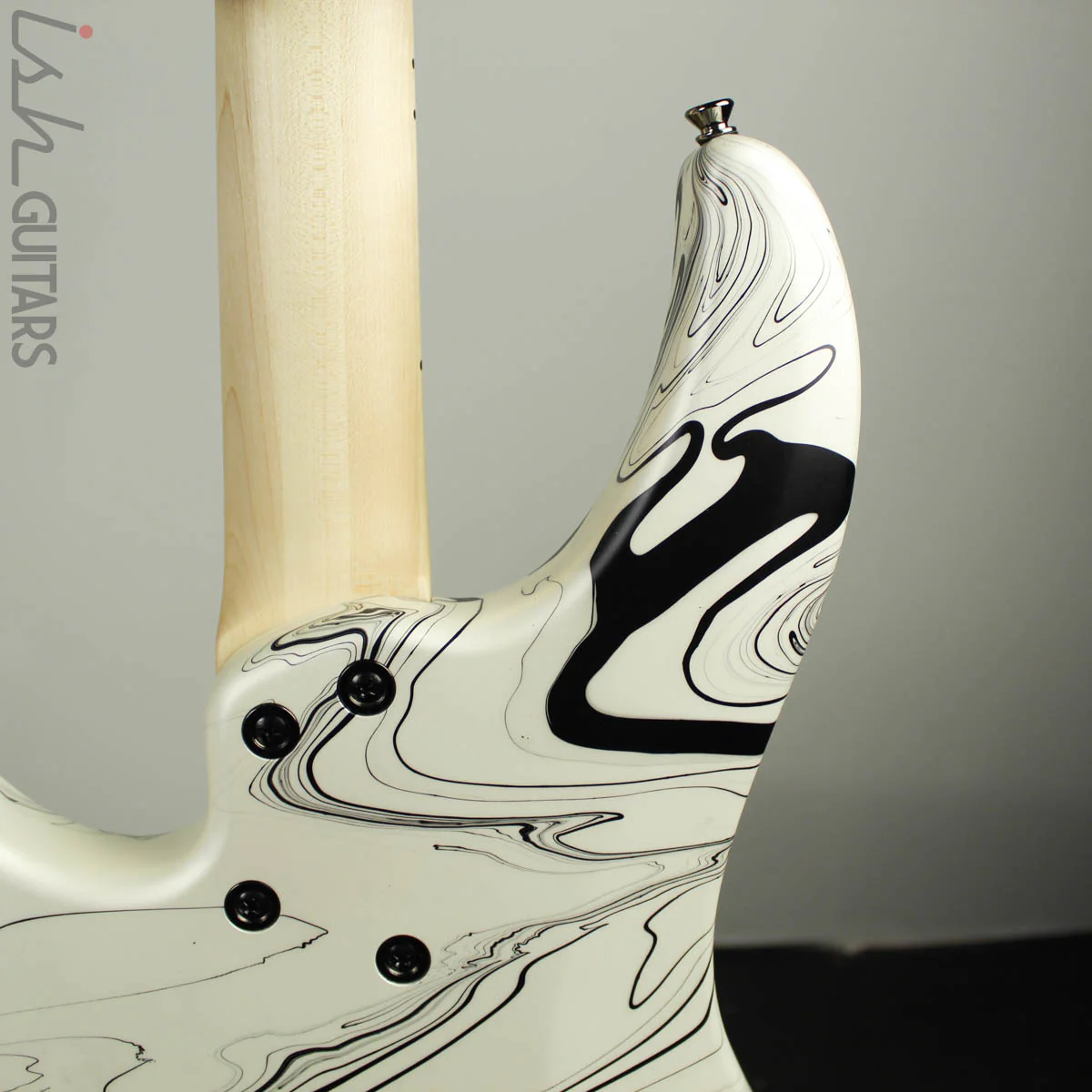 Dingwall NG3 4-String Ducati White Swirl B-Stock - Image 8