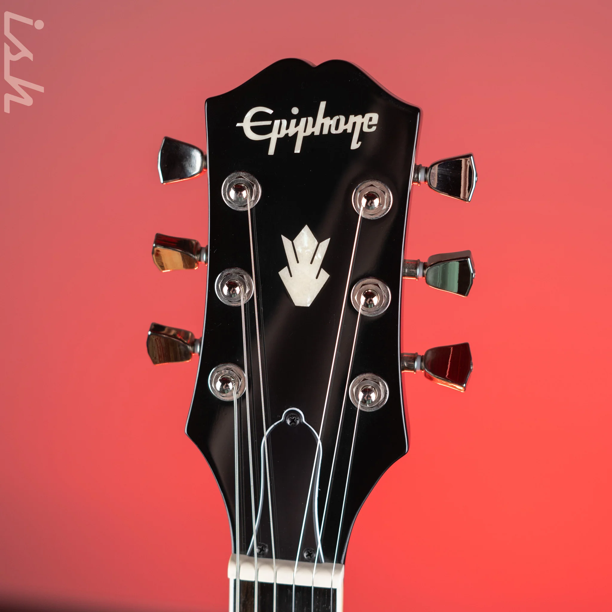 2019 Epiphone SG Modern Figured Flame Maple Top Electric Guitar Trans Black Fade - Image 6