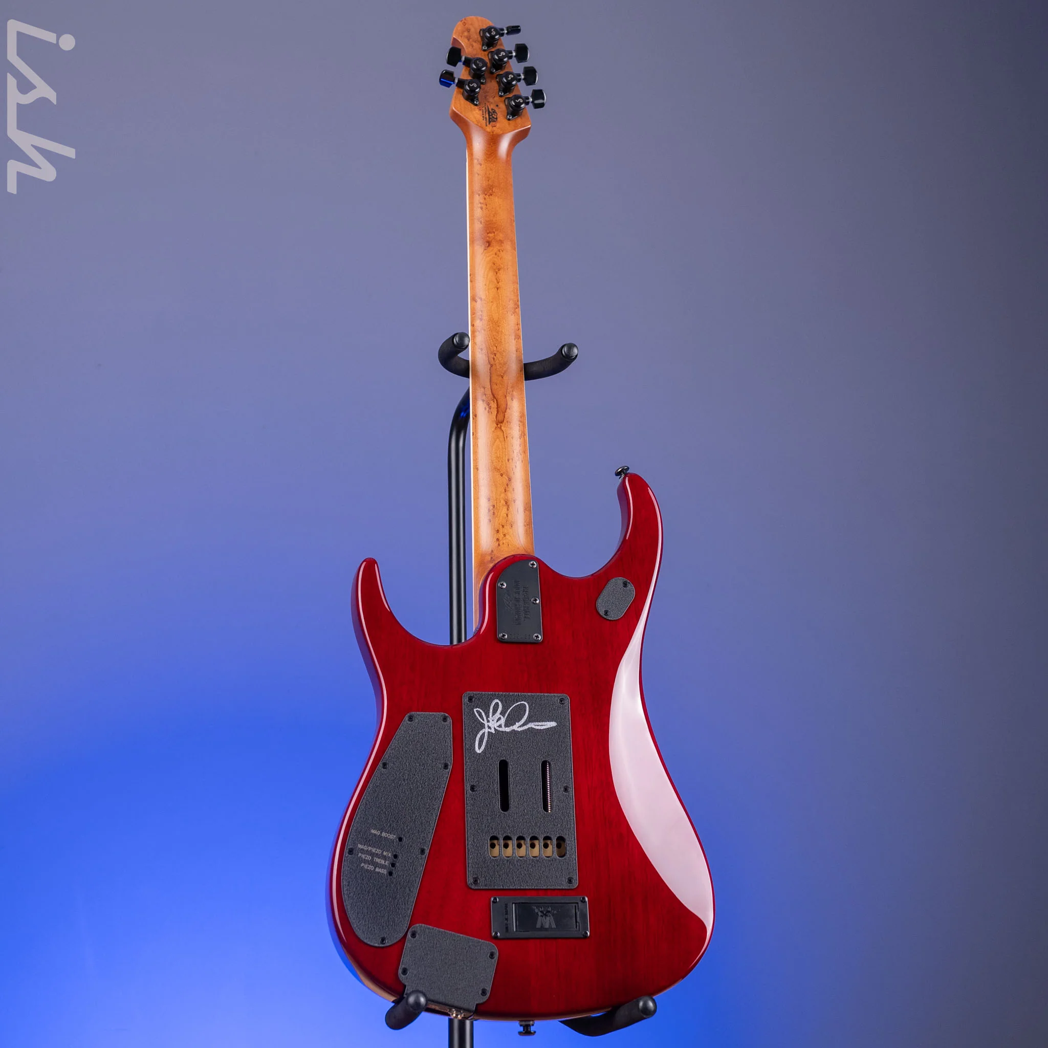 2019 Ernie Ball Music Man BFR JP6 John Petrucci Signature Paradise Pink - Image 7