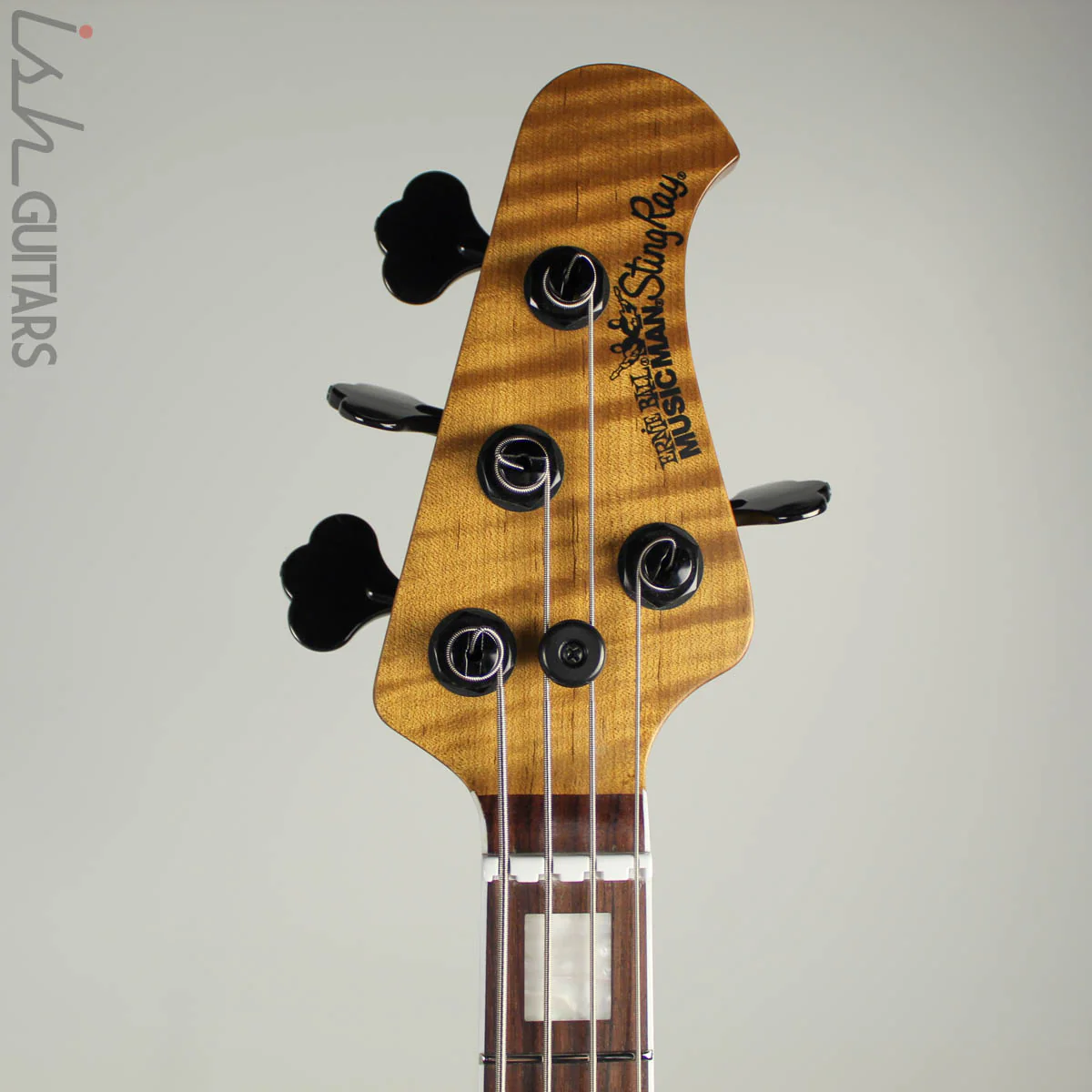 2019 Ernie Ball Music Man BFR StingRay Special 4H Hades Black - Image 3