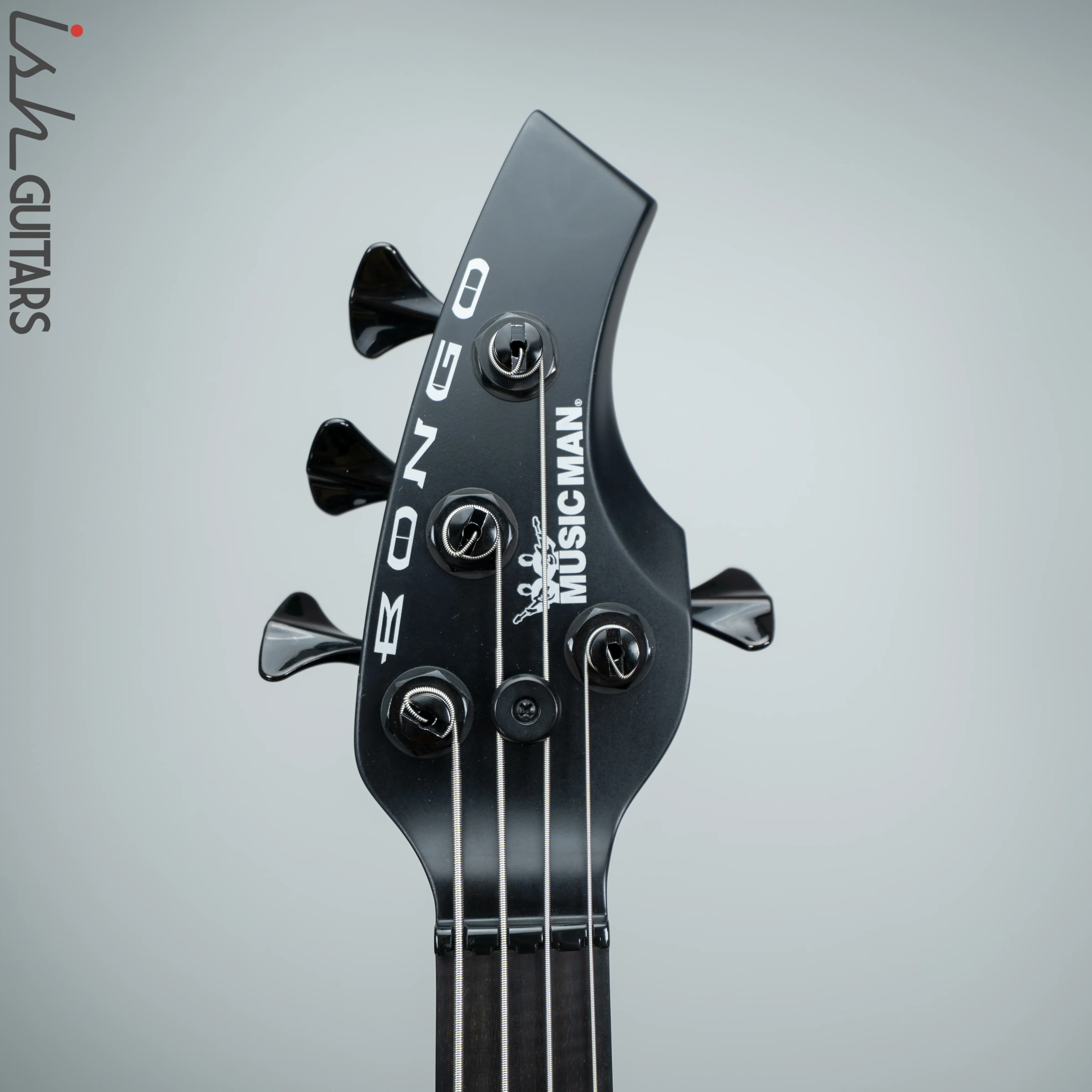2019 Ernie Ball Music Man Bongo 4 HH Stealth Black - Image 5