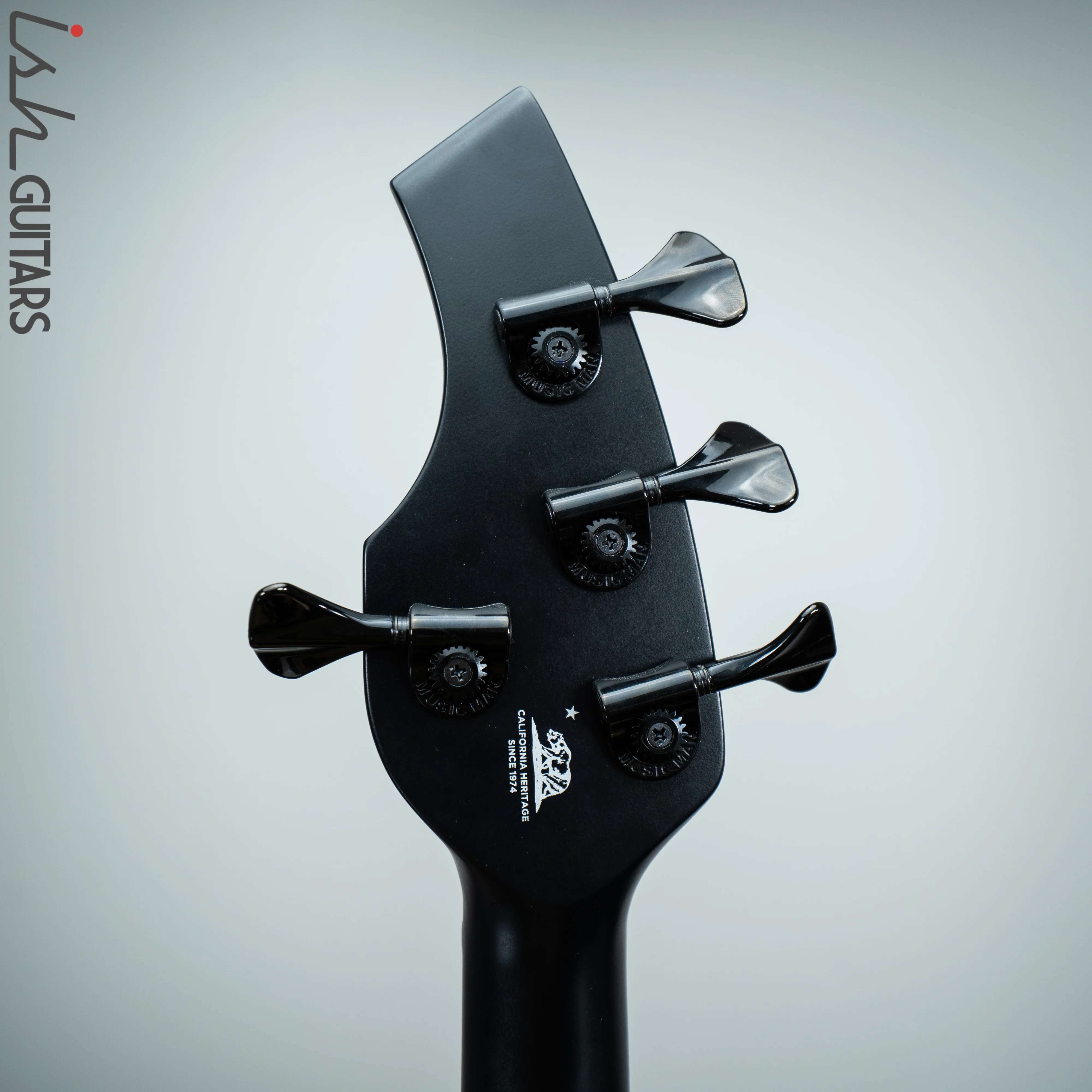 2019 Ernie Ball Music Man Bongo 4 HH Stealth Black - Image 8