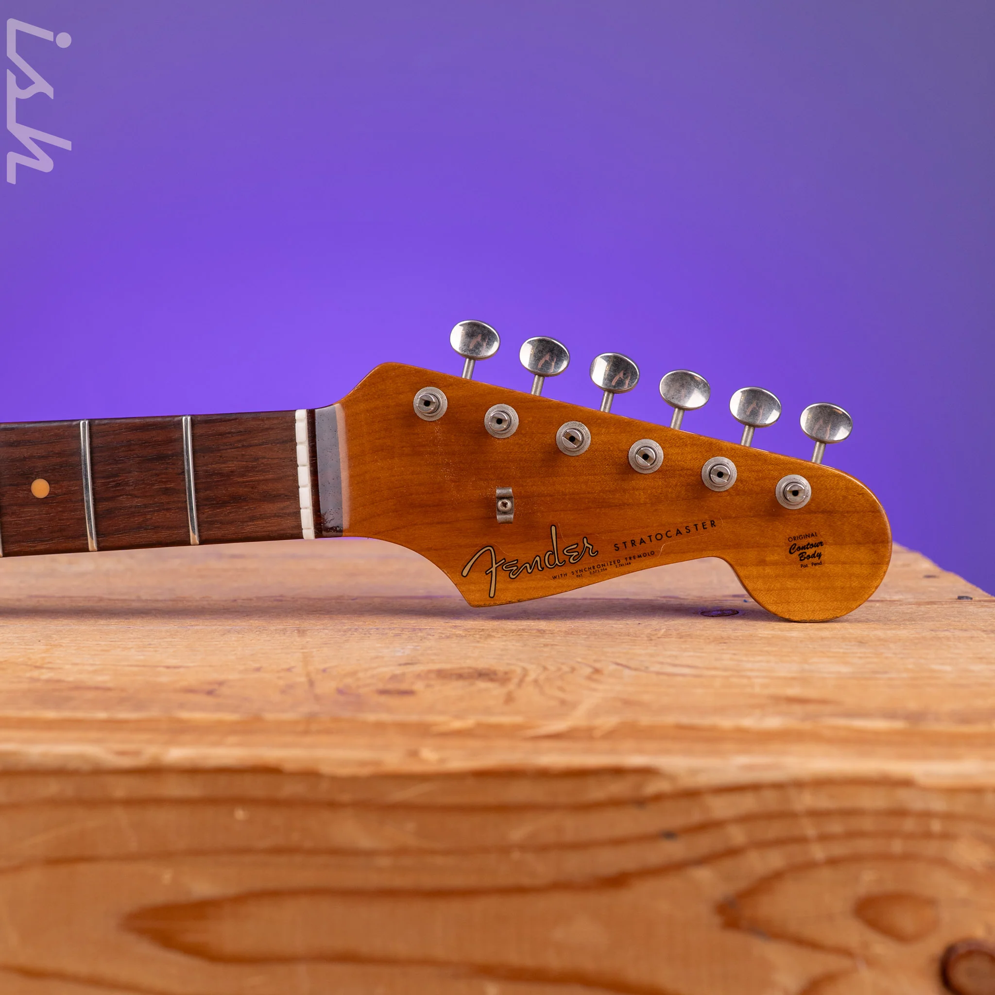 2019 Fender Stratocaster Custom Shop '62 Relic Neck Roasted Maple - Image 2