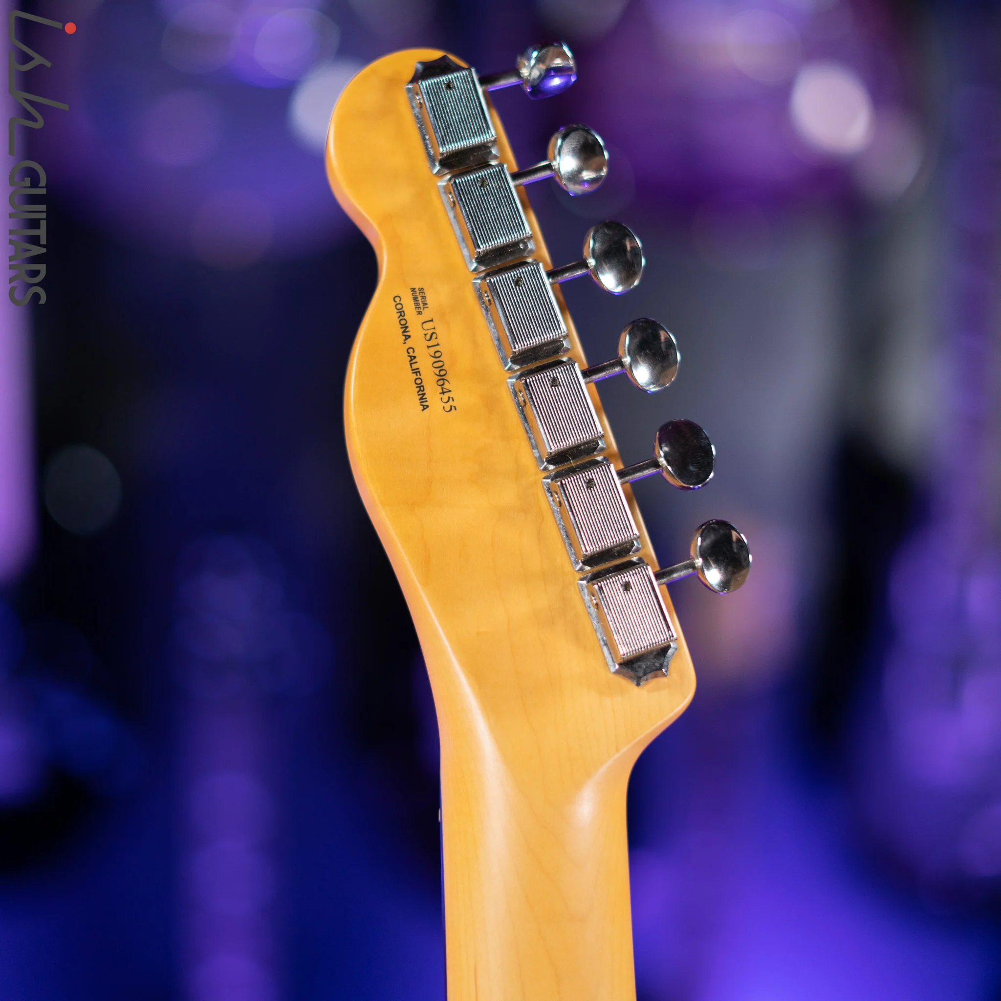 2019 Fender Two Tone Telecaster Fiesta Red Wine - Image 9