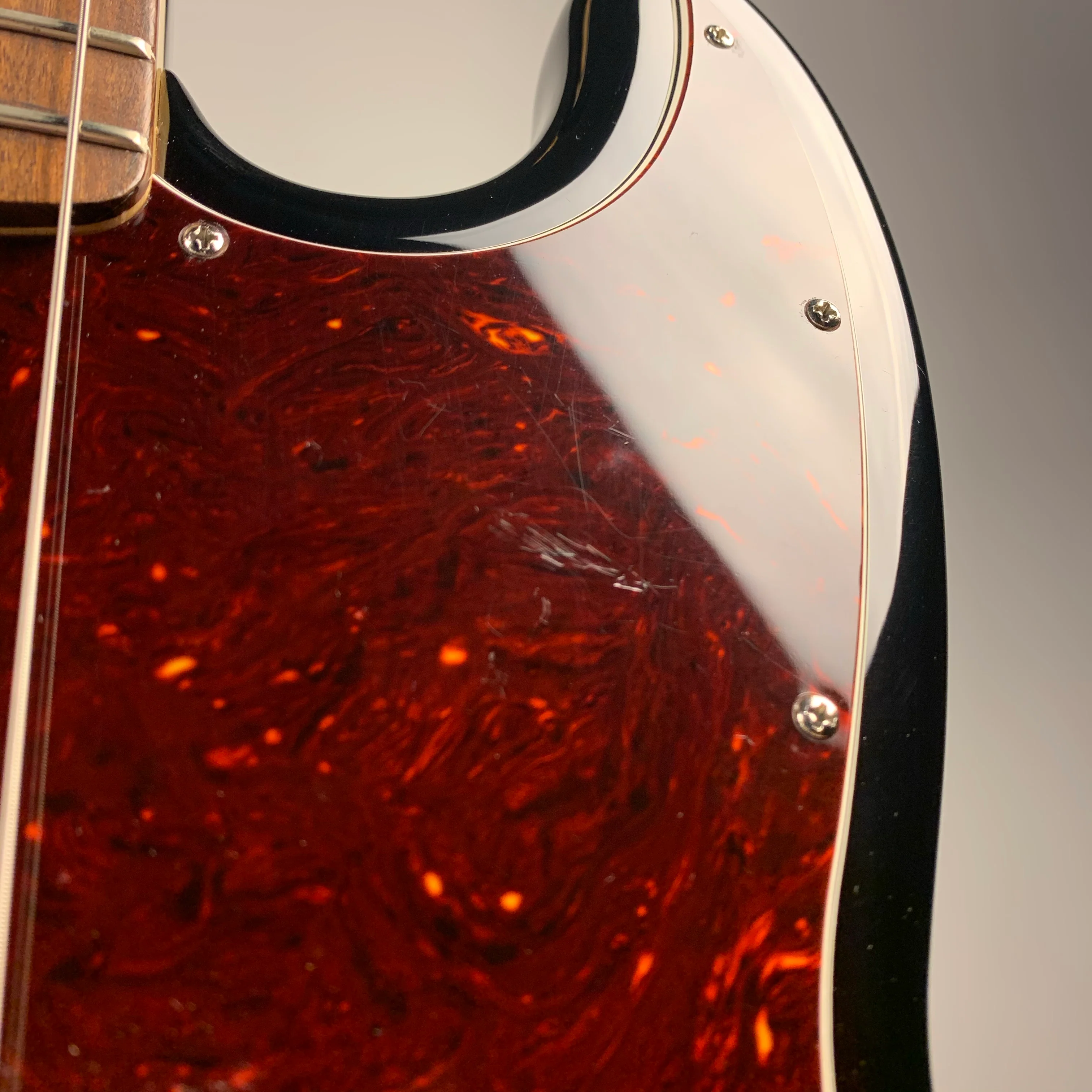 2019 G&L Fullerton Deluxe JB Bass 3 Tone Sunburst - Image 11