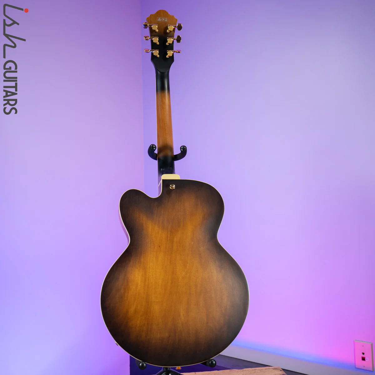 2019 Ibanez Artcore AF55-TF Flat Tobacco w/ Gotoh Bridge & Tuners - Image 11