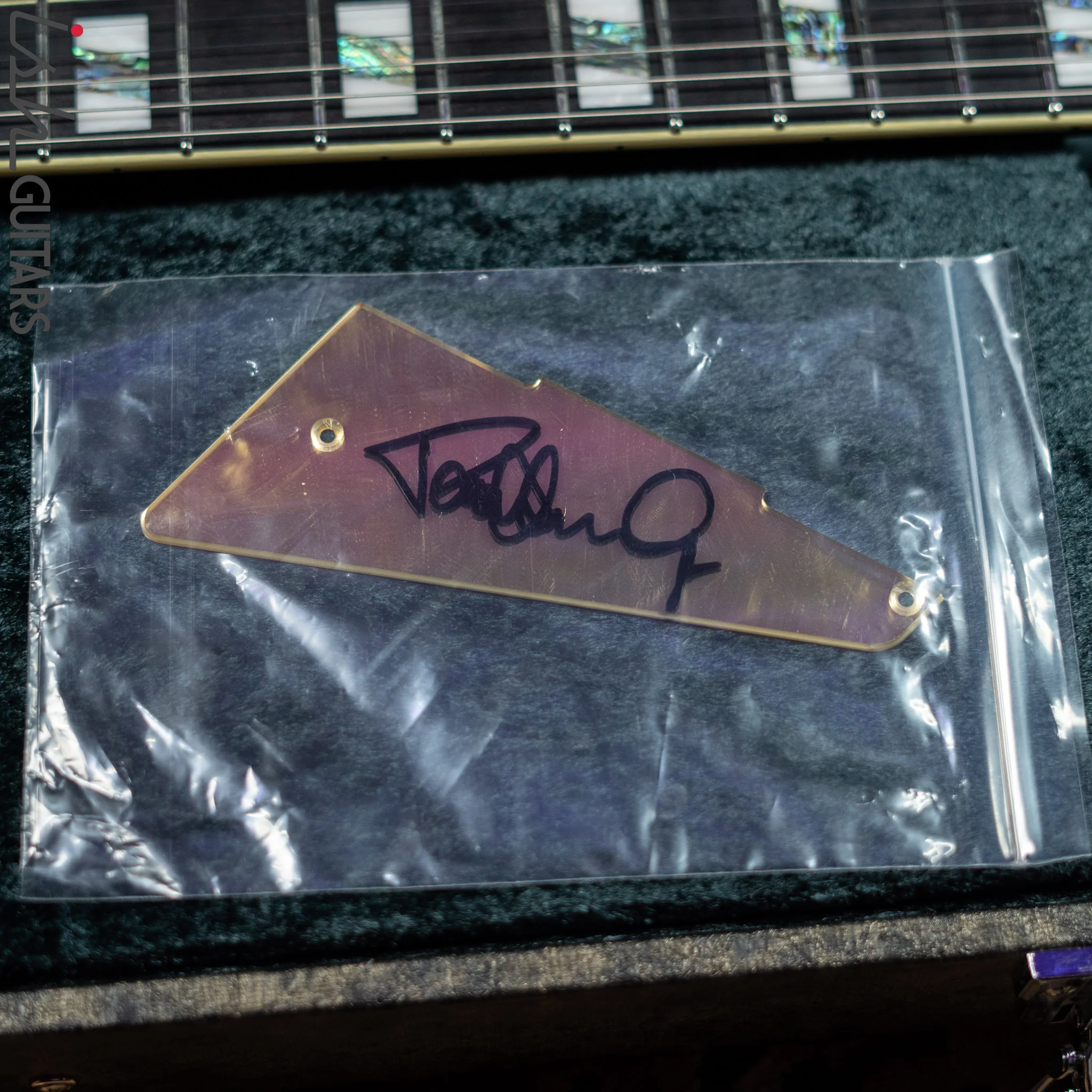 2019 Ibanez Paul Stanley Signature PS4CM Gold Cracked Mirror - Image 17