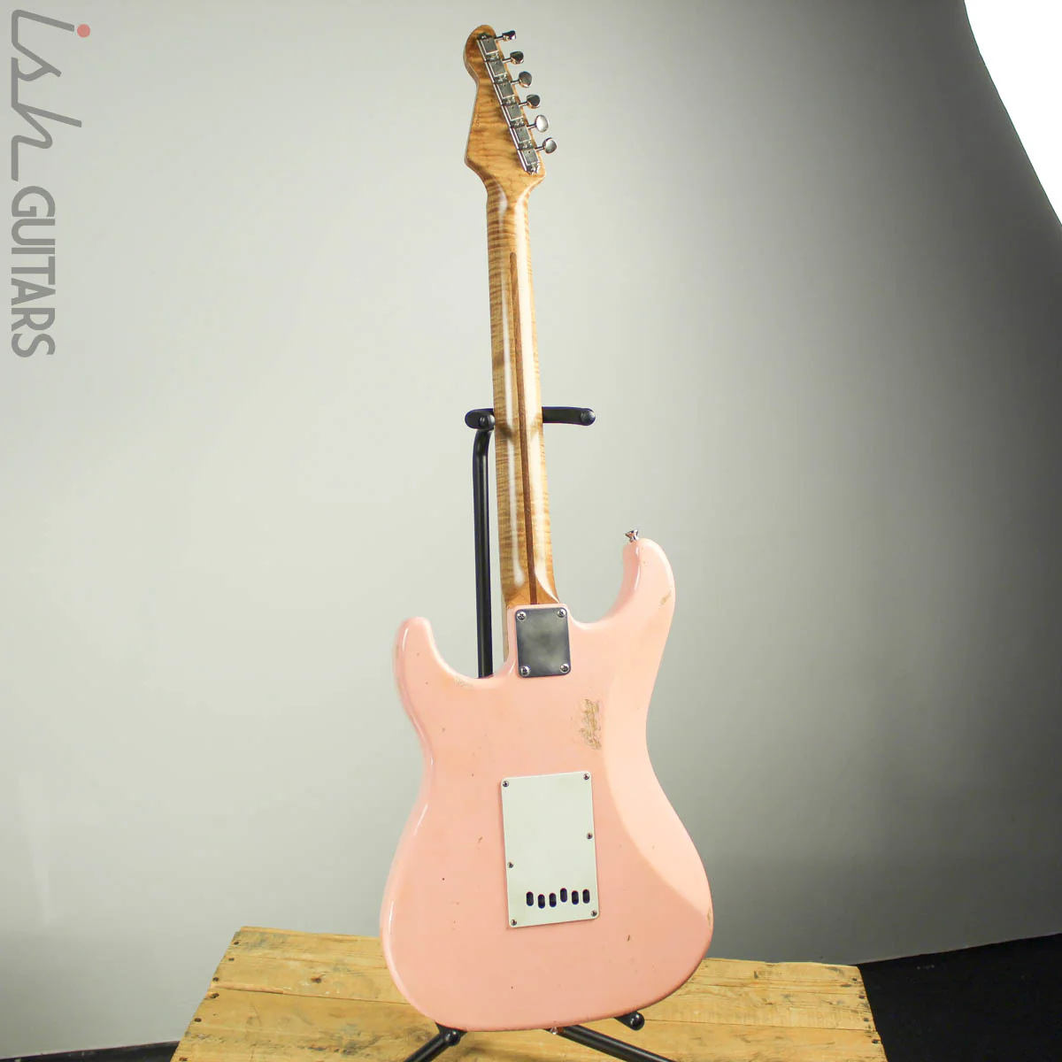 2019 LsL Instruments Saticoy SSH Relic Shell Pink Roasted Maple - Image 12