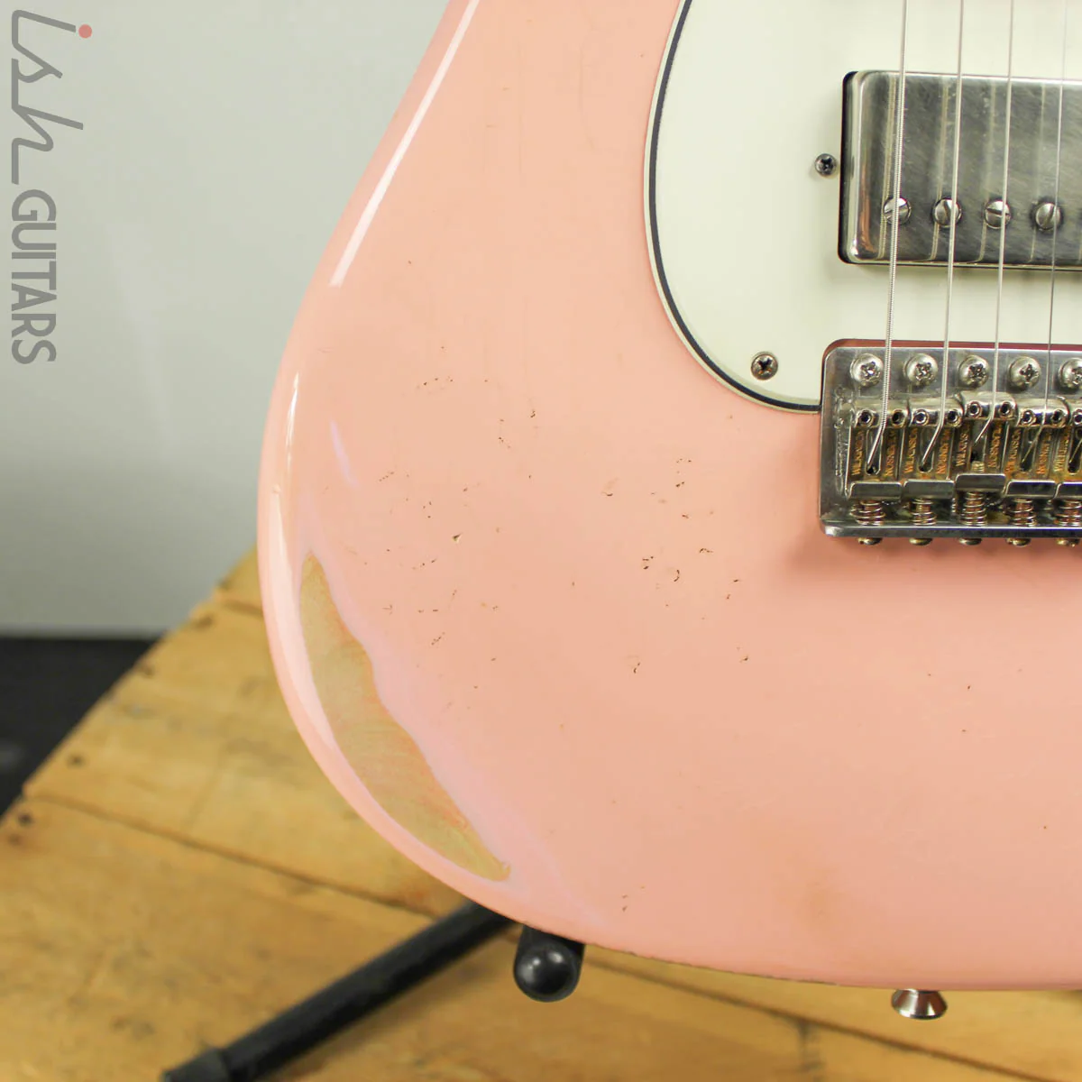 2019 LsL Instruments Saticoy SSH Relic Shell Pink Roasted Maple - Image 5