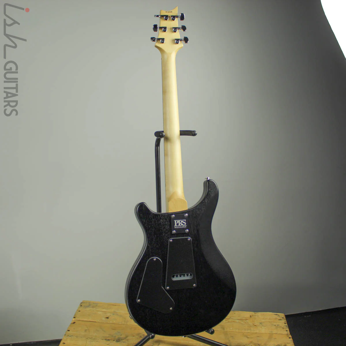 2019 Paul Reed Smith PRS CE 24 Custom Grey Black Smokewrap Satin - Image 7