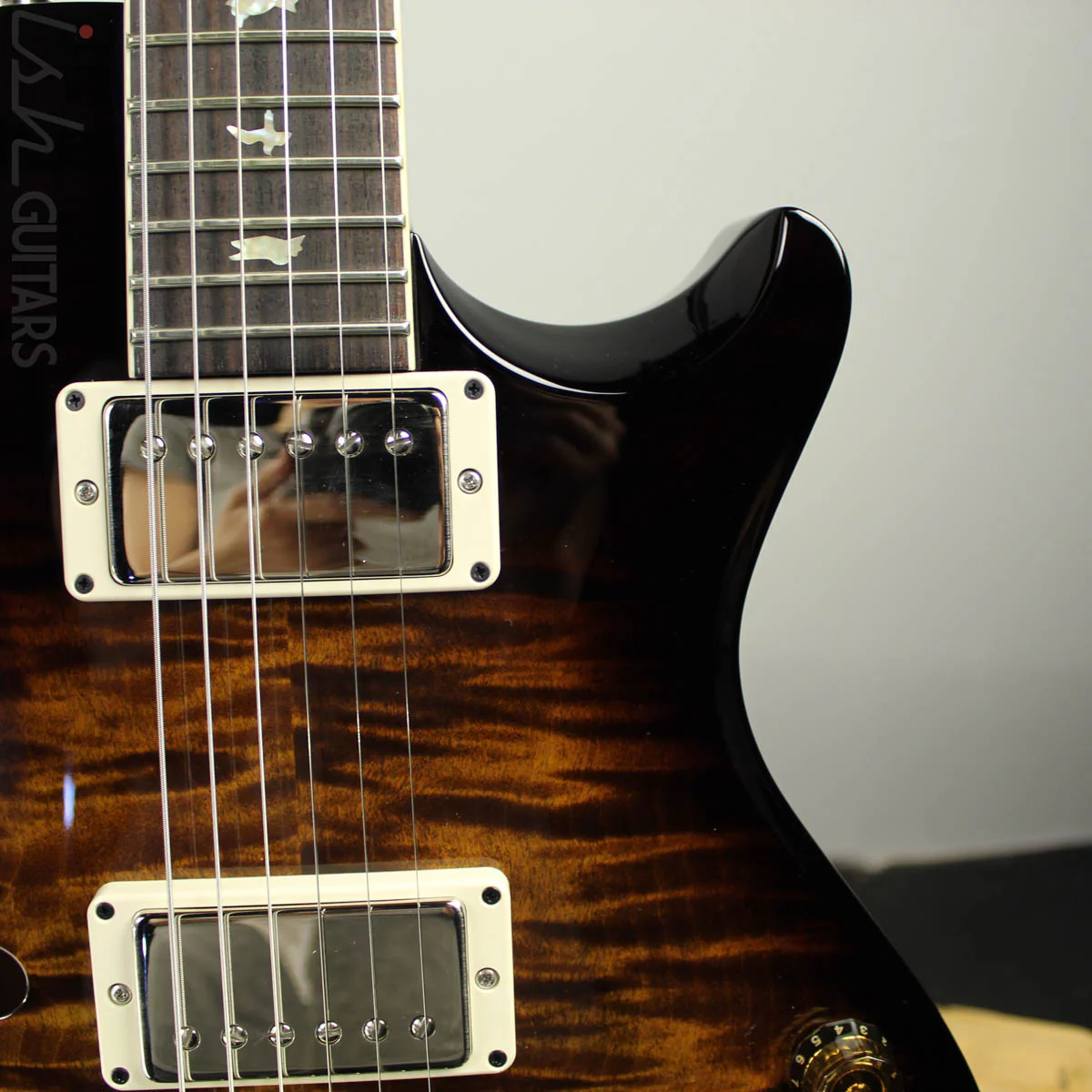 2019 Paul Reed Smith PRS McCarty 594 Singlecut Semi-hollow Limited Black Gold Burst - Image 5